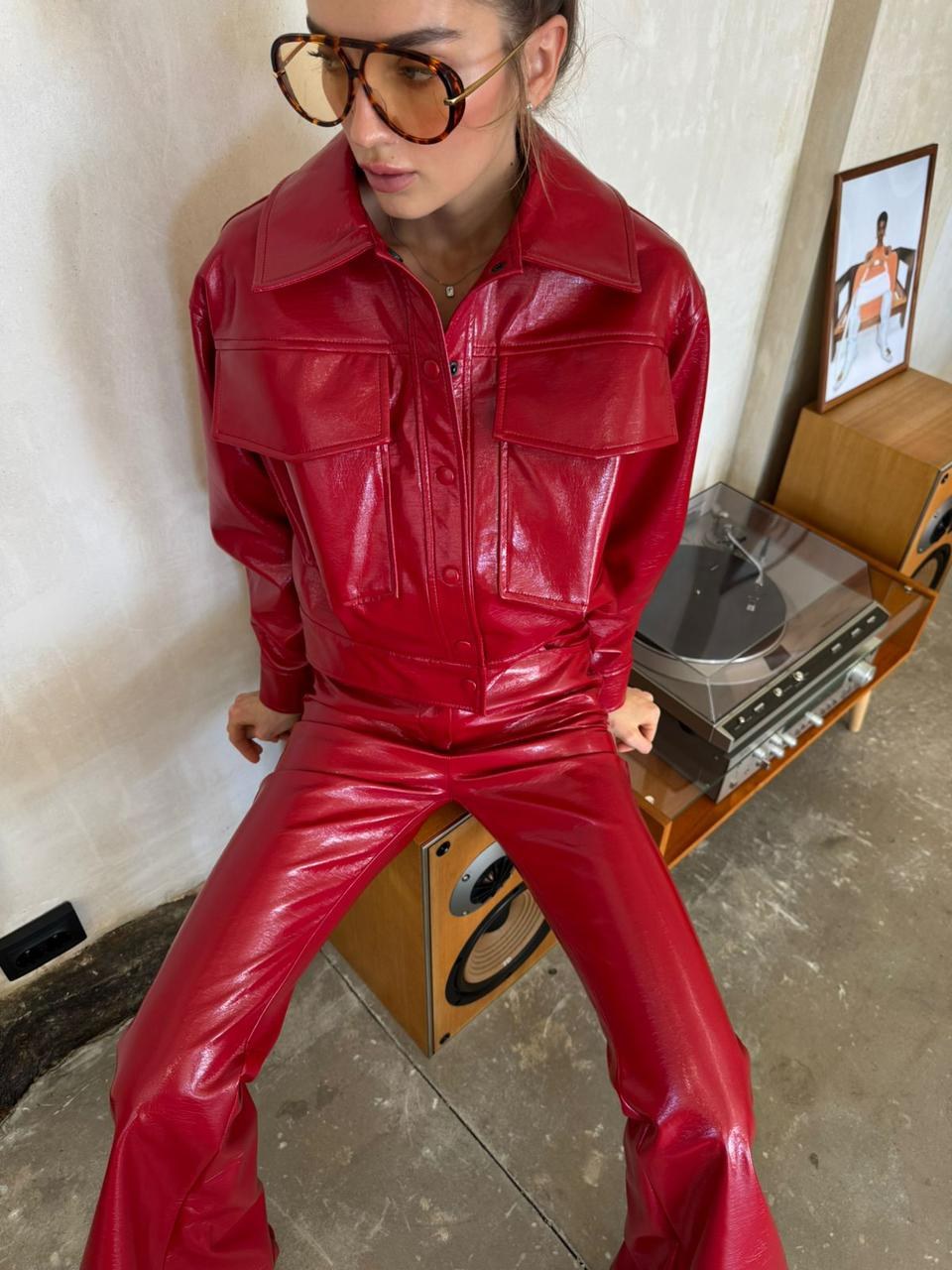 Брюки клеш Red Gloss - фото 3
