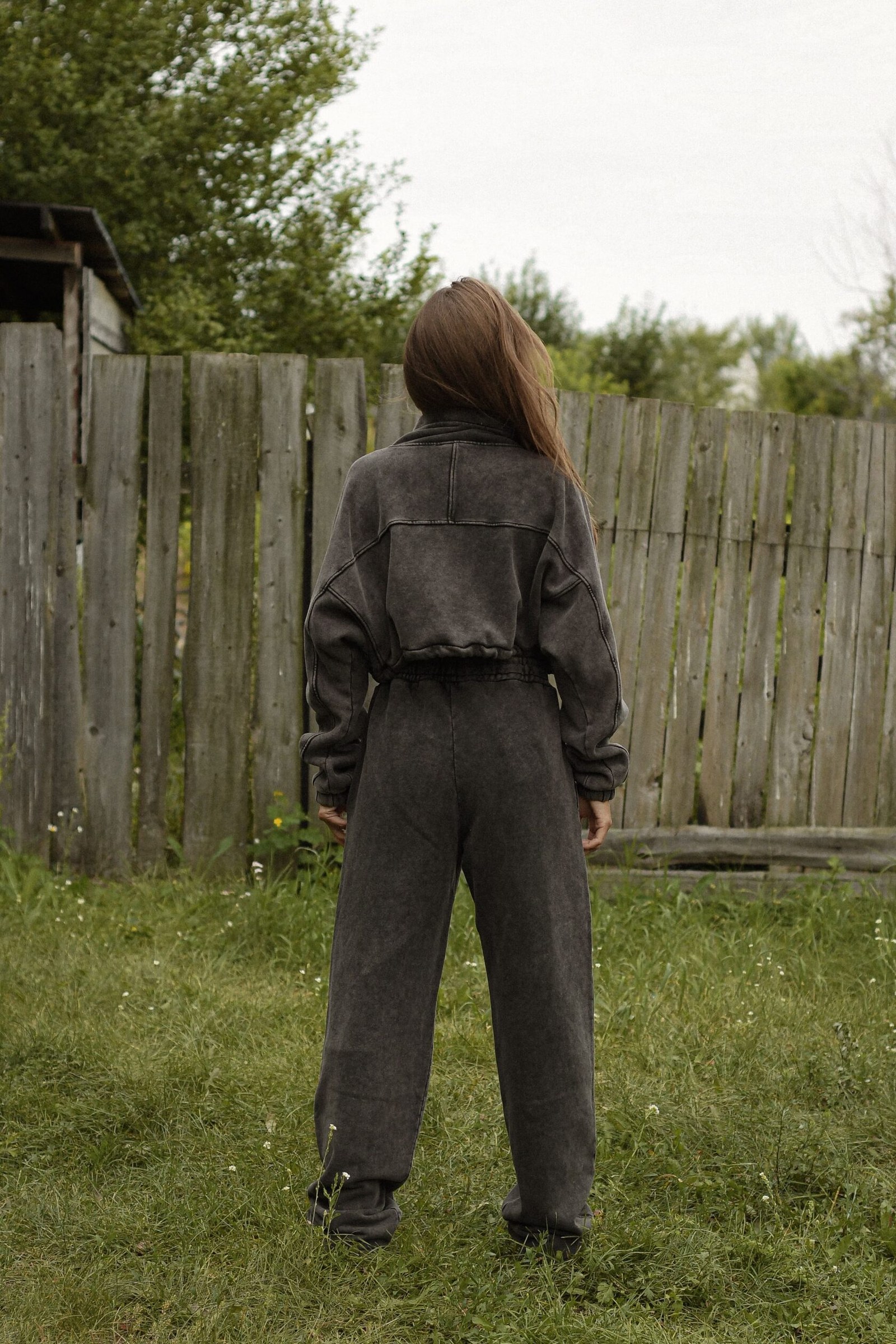 Худи ZIP HOODIE BOILED GRAPHITE - фото 5