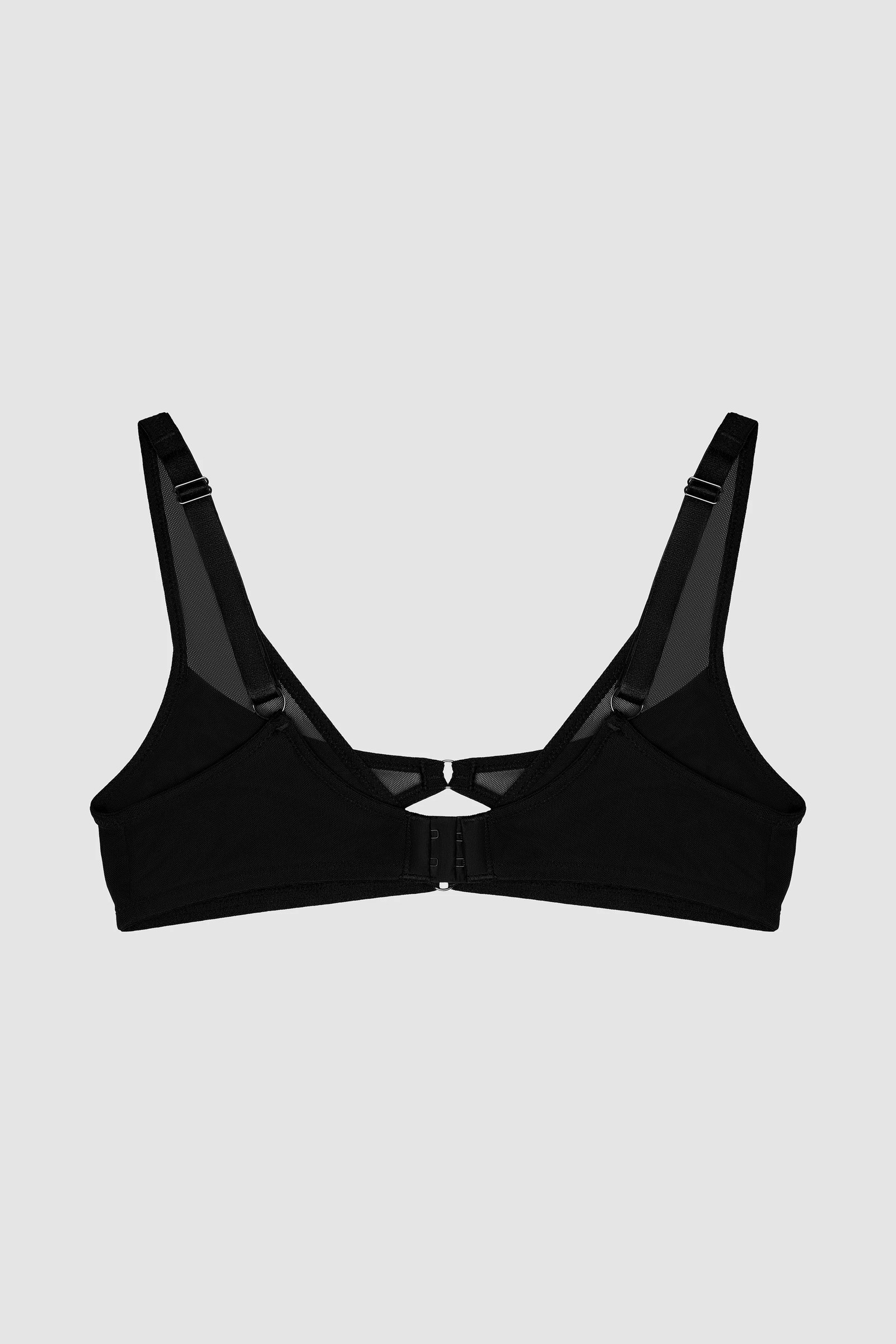 ТОП ДВОЙНОЙ ИЗ МЯГКОЙ СЕТКИ ЧЕРНЫЙ / MESH - фото 6