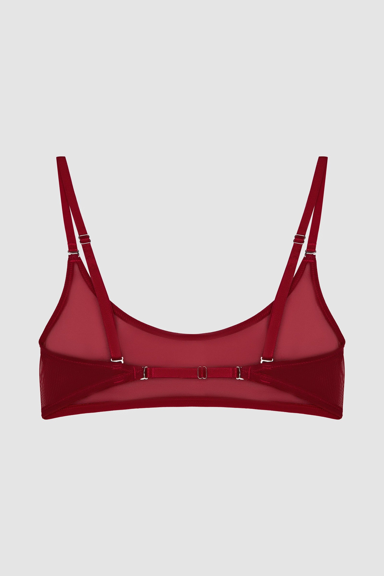 ТОП ИЗ МЯГКОЙ СЕТКИ КРАСНЫЙ / MESH - фото 6