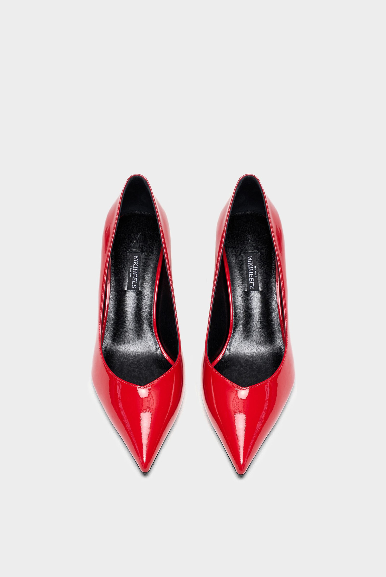 Туфли ВИКТОРИЯ 65 mm Красный лак - NIKIHEELS