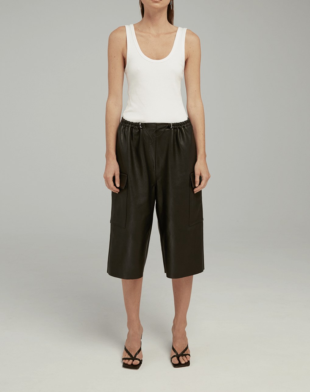 BATS Leather Shorts - Bats