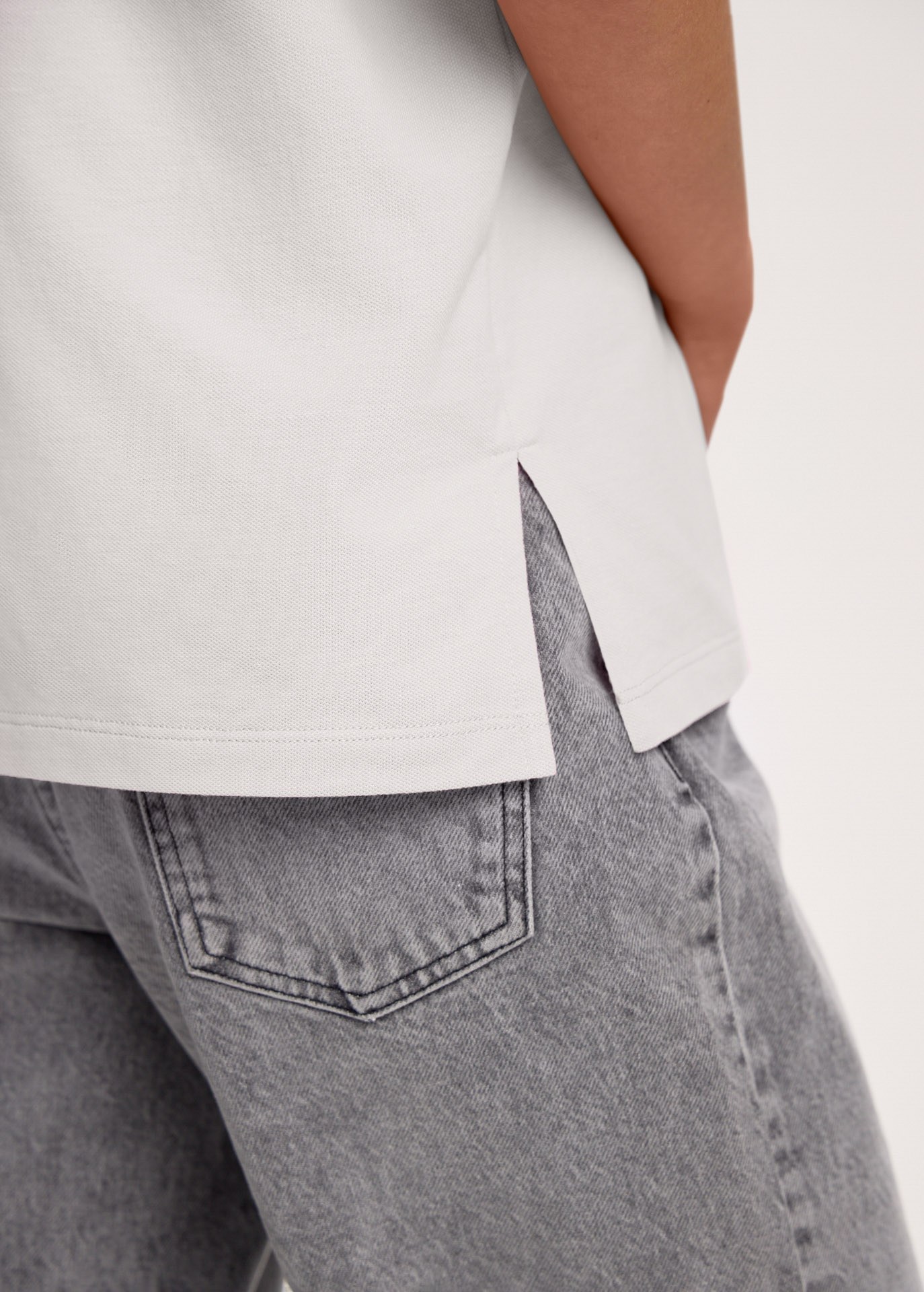 Поло с коротким рукавом из пике - фото 5