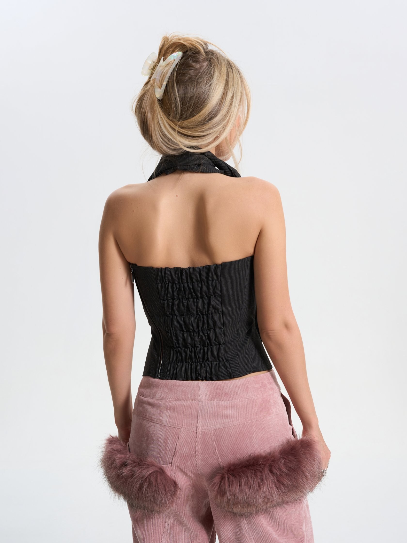 Корсет с шарфом Skinny - фото 2
