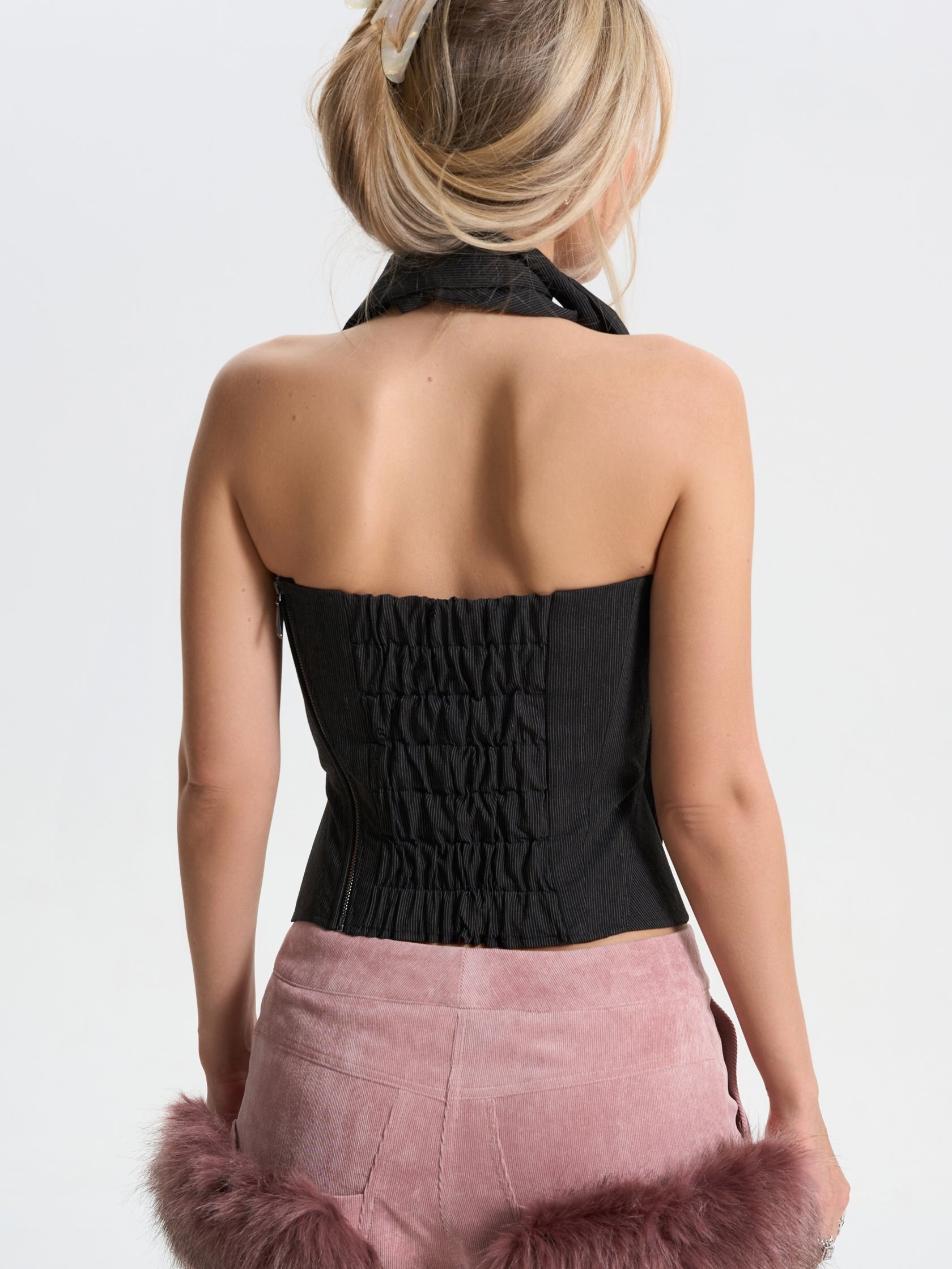 Корсет с шарфом Skinny - фото 3