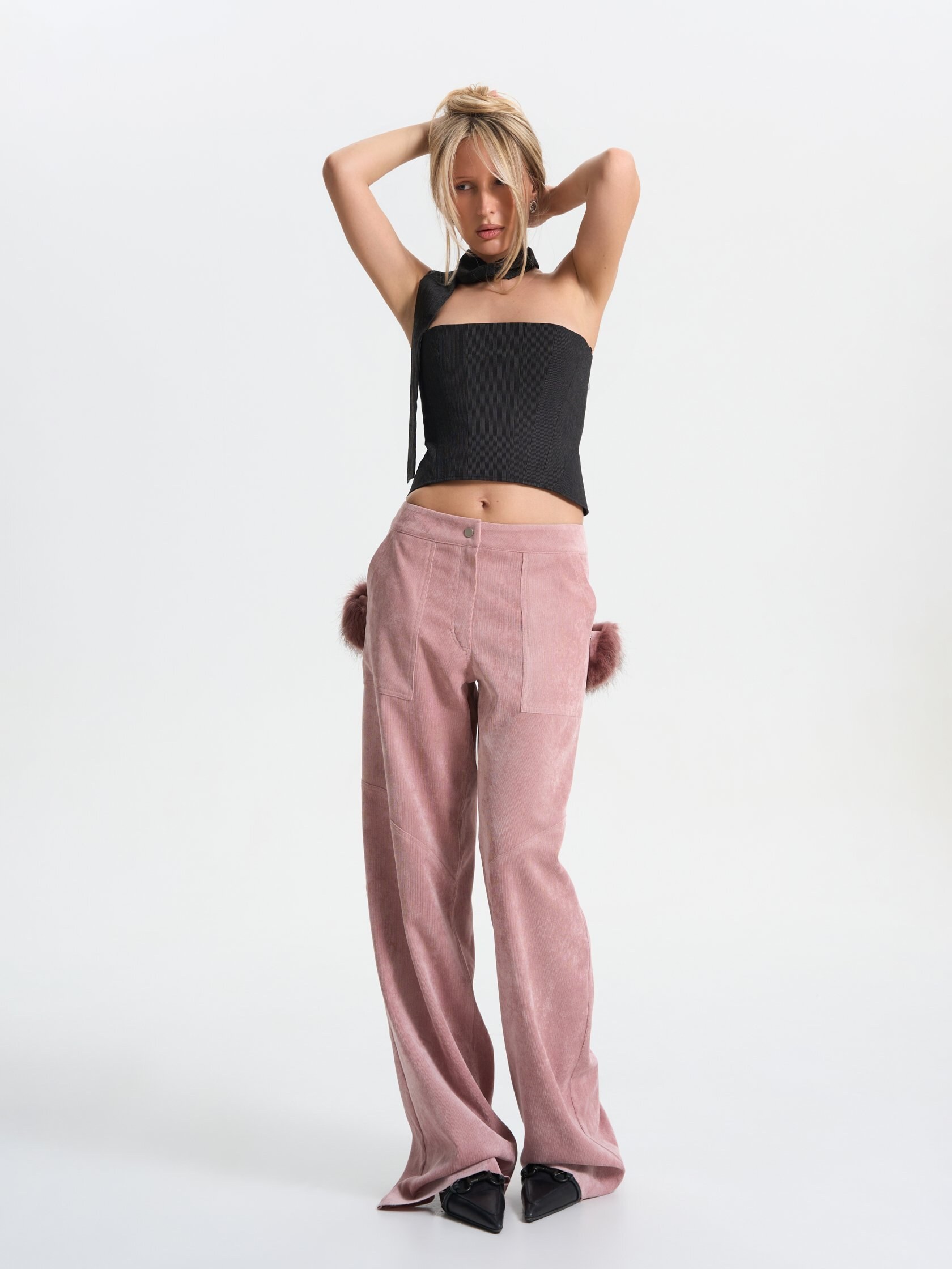 Корсет с шарфом Skinny - фото 4