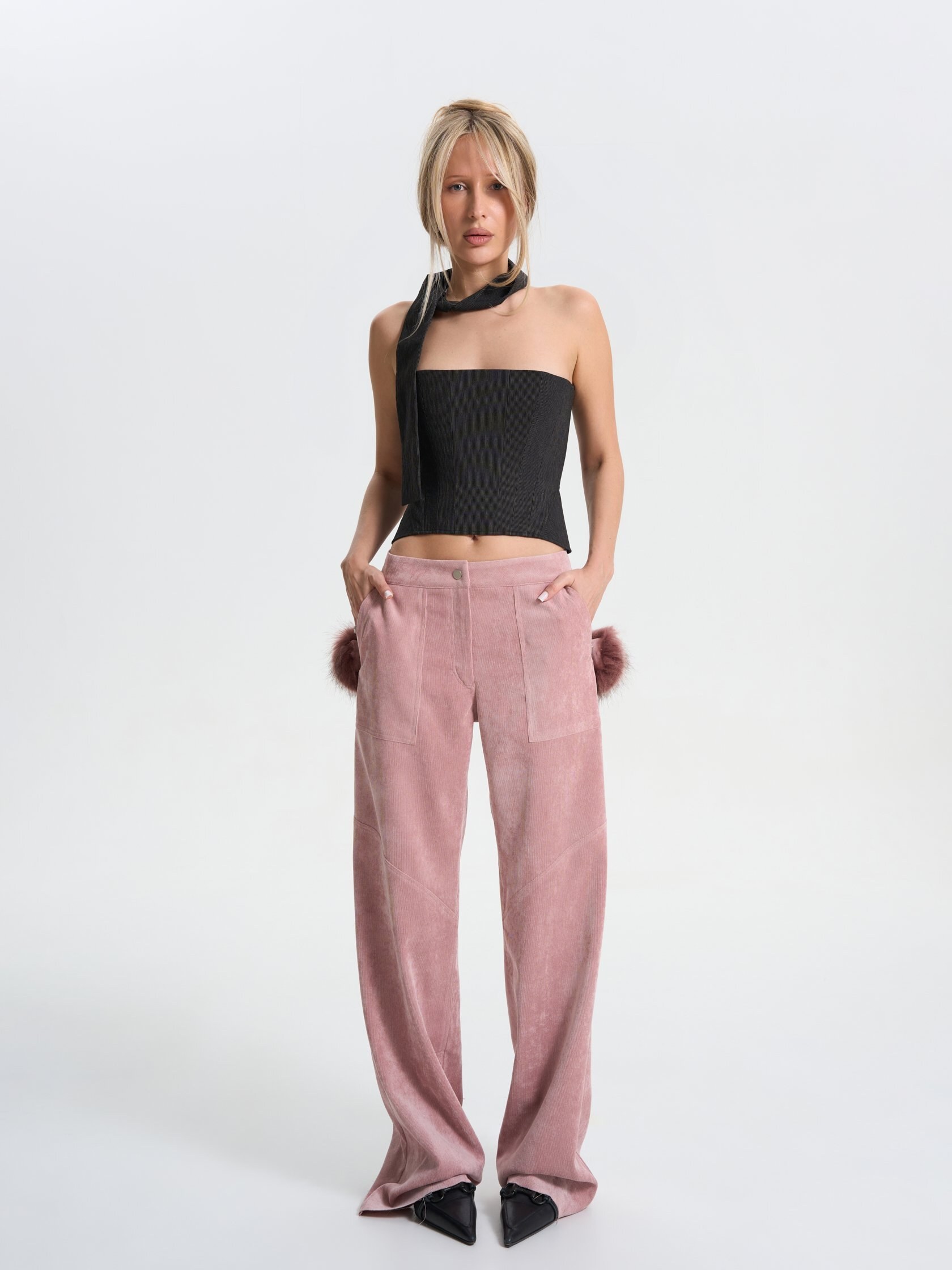 Корсет с шарфом Skinny - фото 5