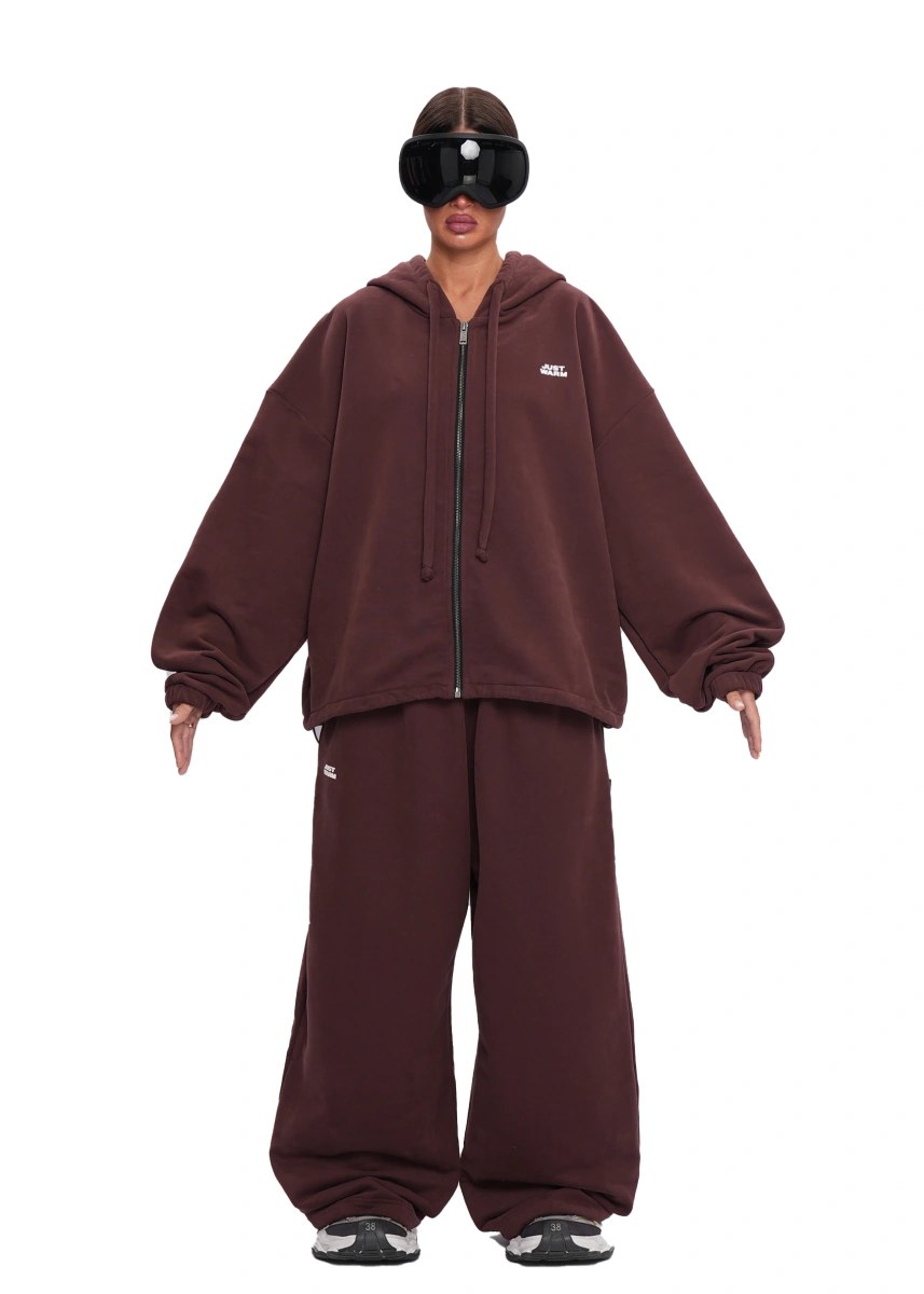 Джоггеры FLOW - brown - фото 6