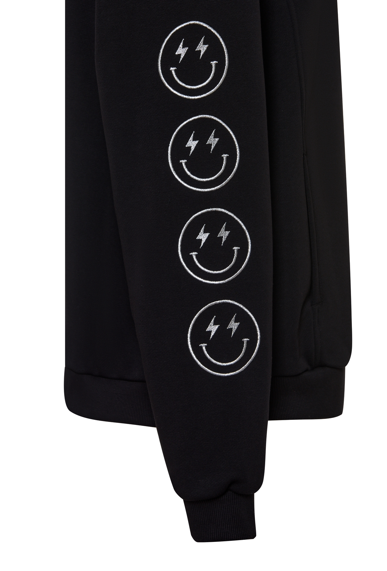 Худи с капюшоном на молнии SMILES - Alimfatelier