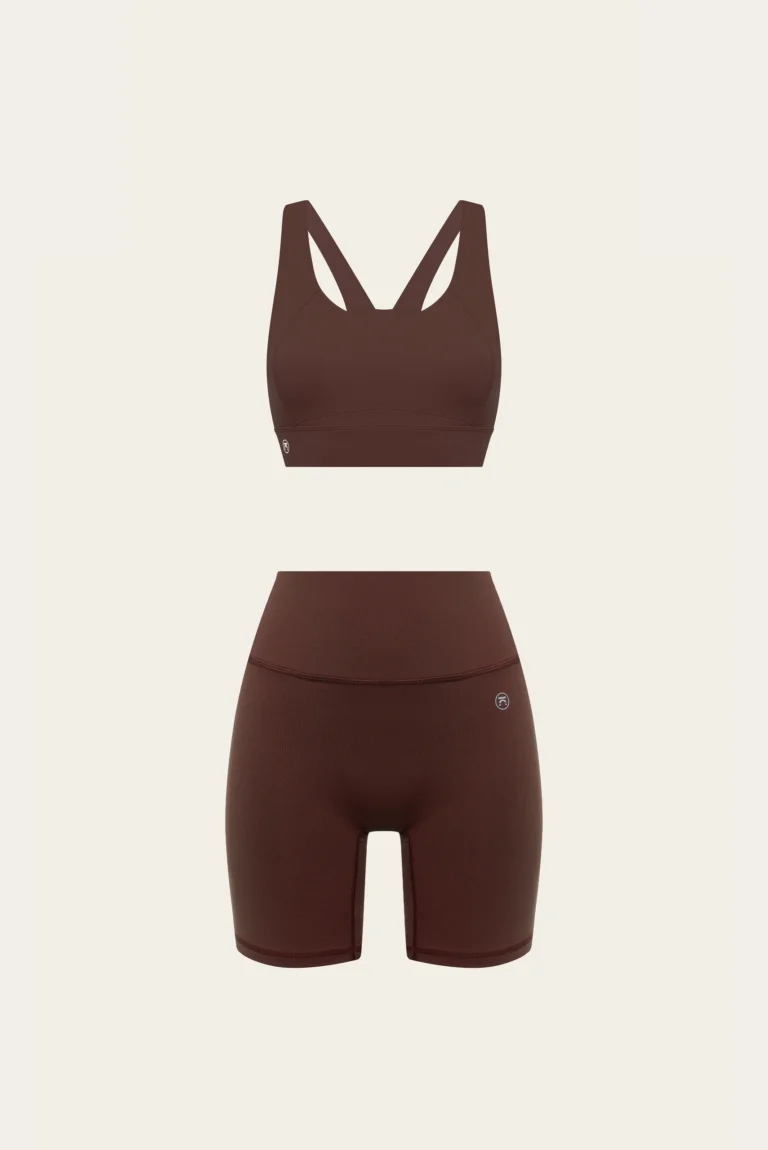 Шорты 01 Classic & Топ 01 Active Chocolate — GoBuns