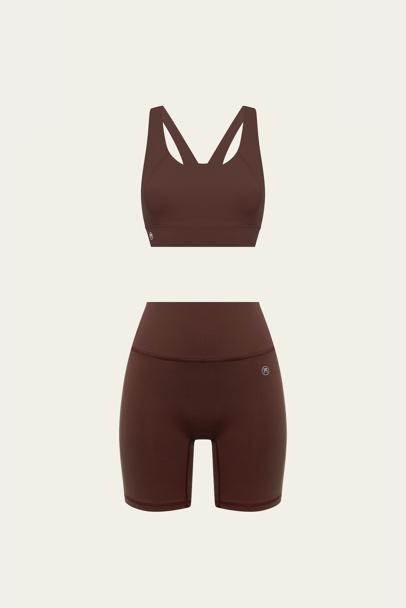 Шорты 01 Classic & Топ 01 Active Chocolate - фото 2