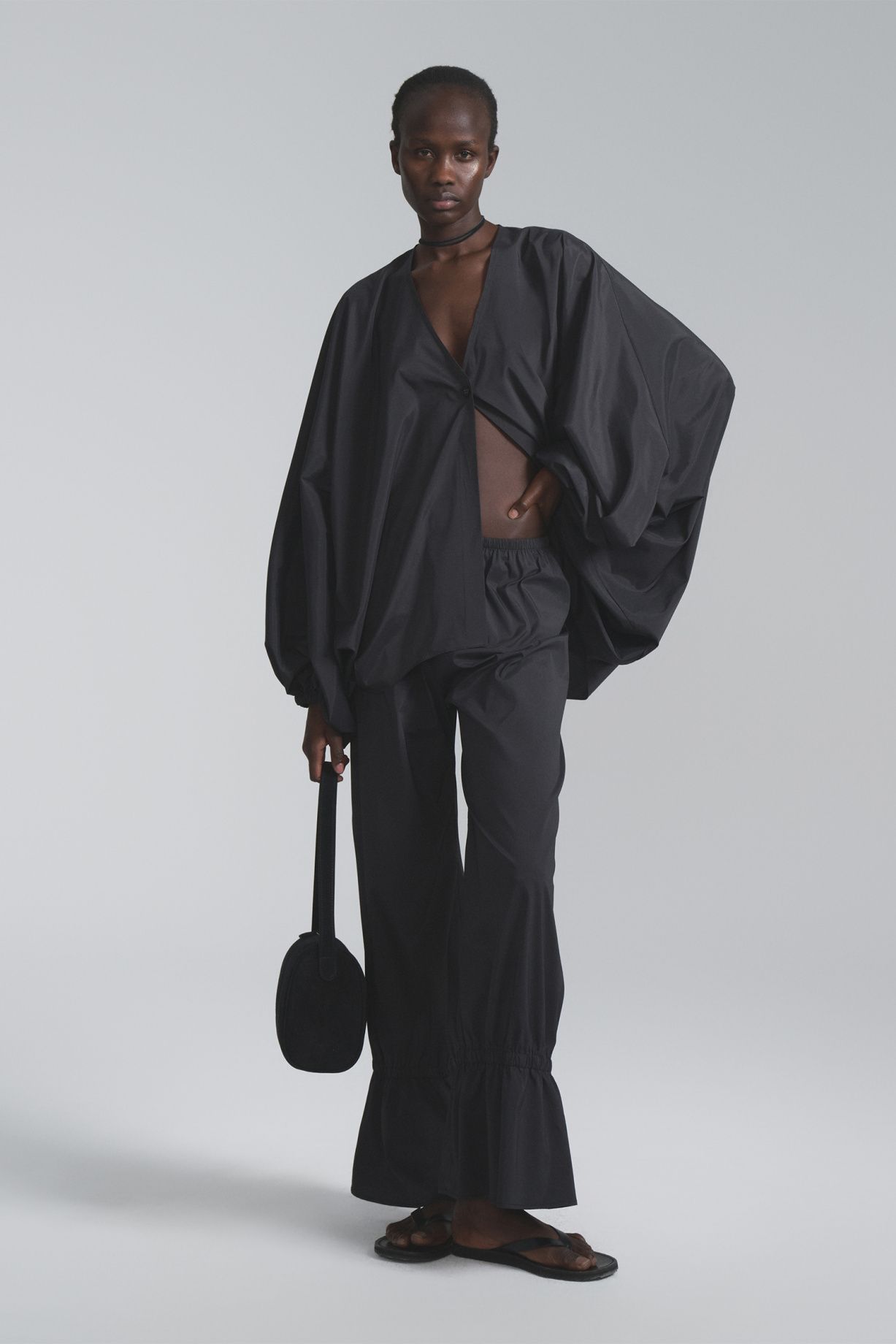 Loose-fitting blouse - фото 2