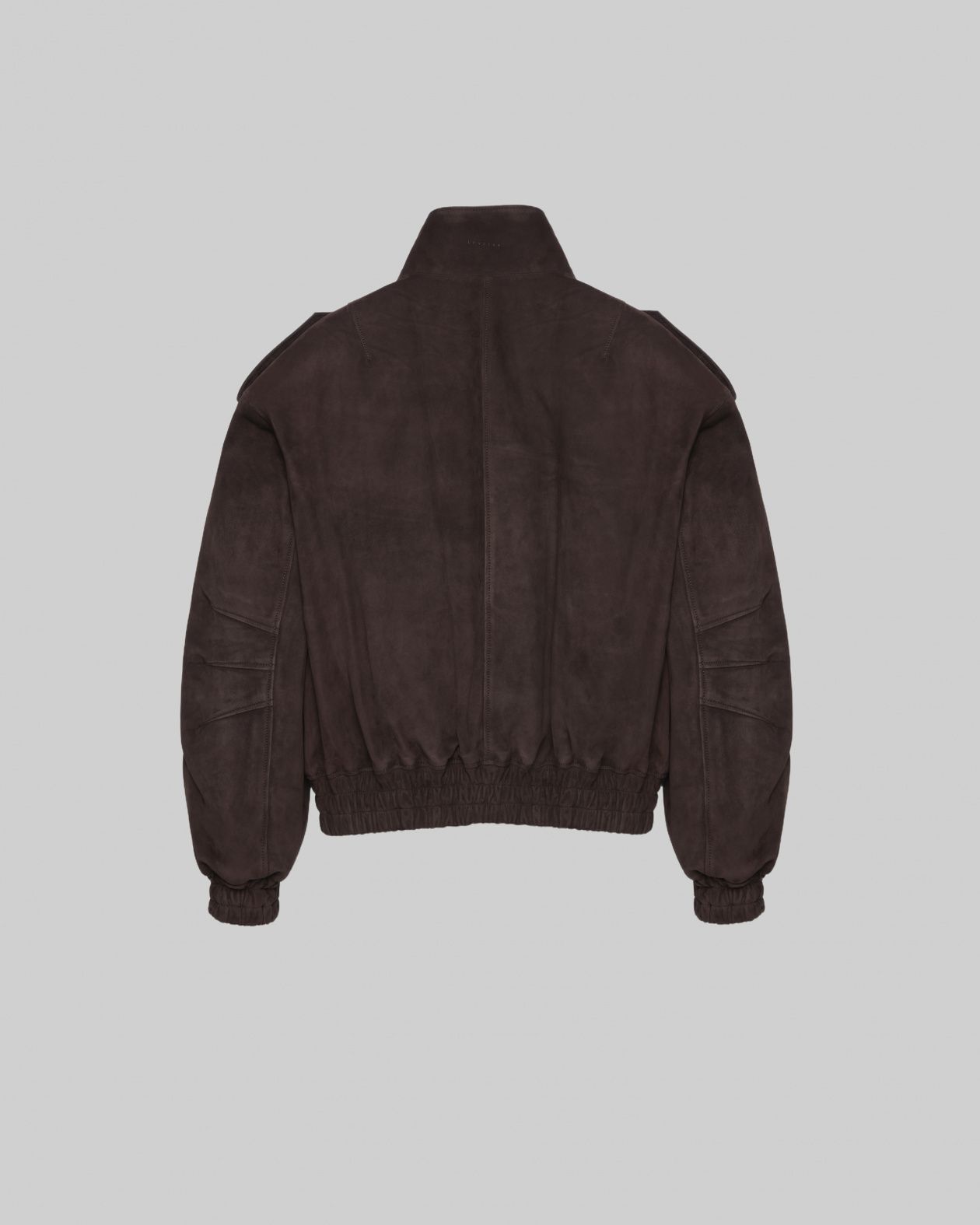 Suede bomber Jacket - фото 5