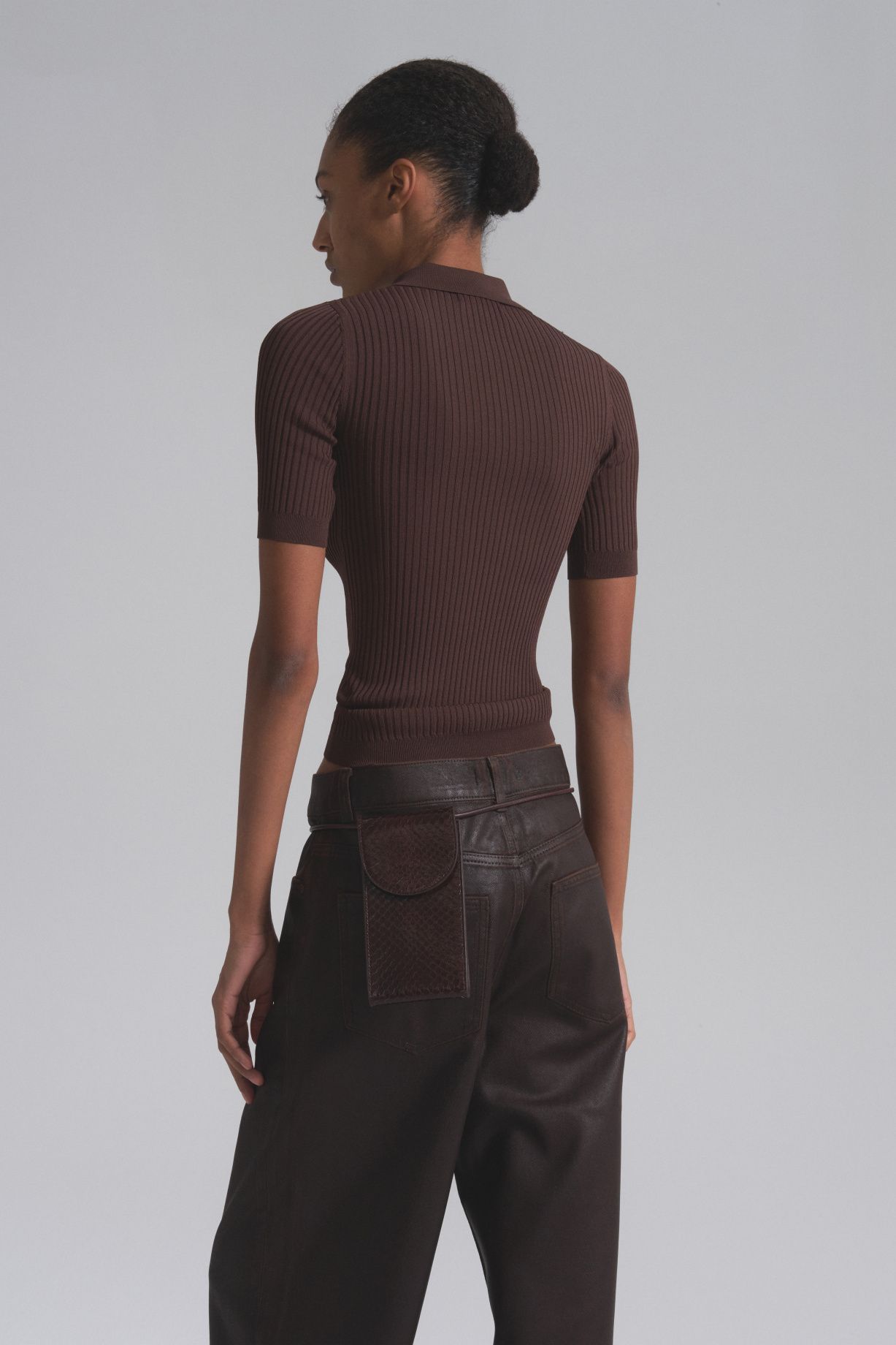 Waxed jeans - фото 3