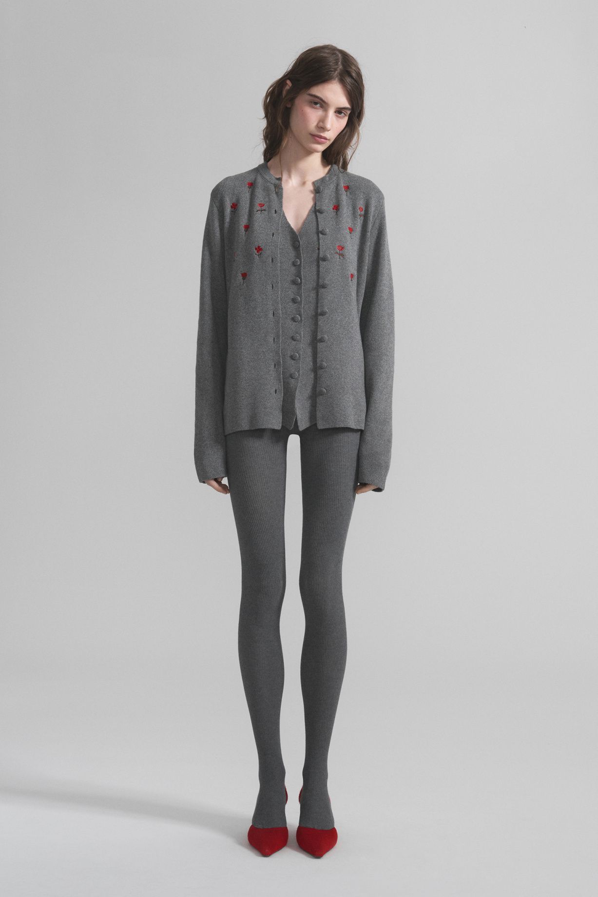 Cardigan with buttons made of cashmere and silk - Level44