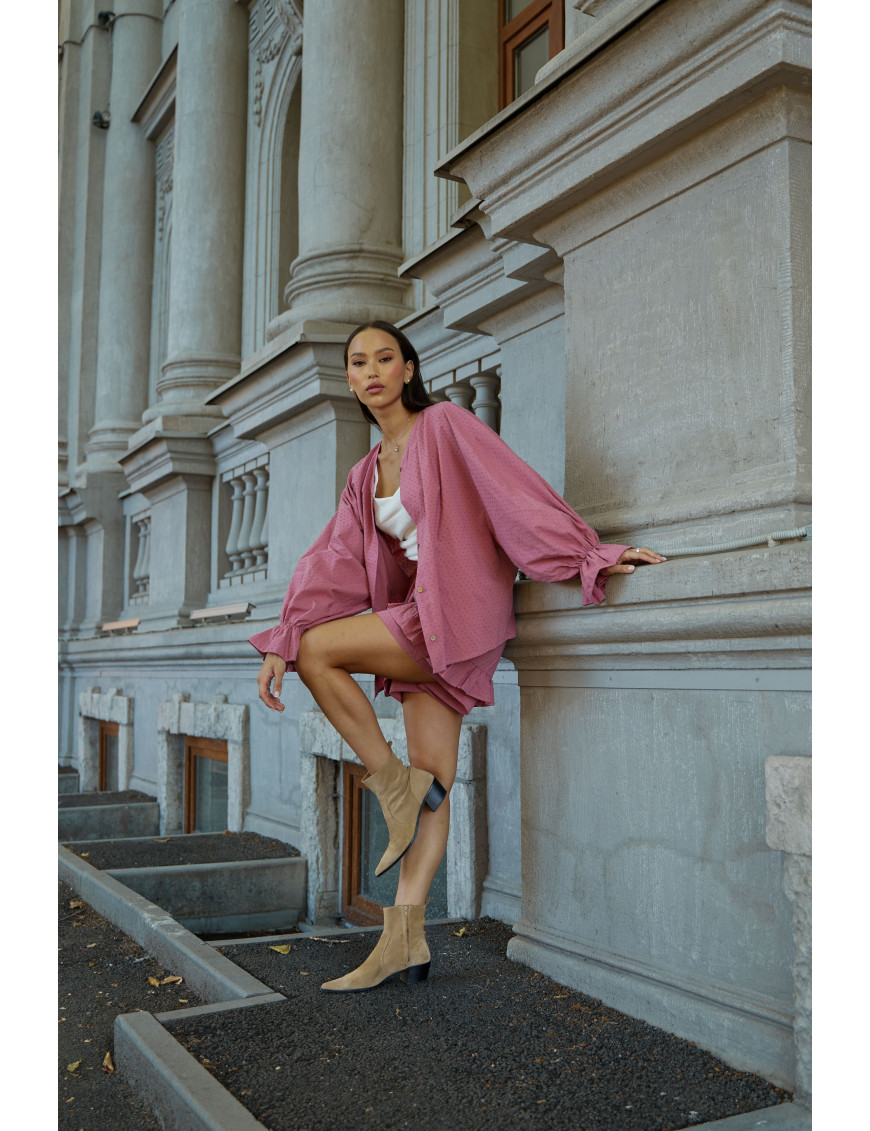 Сет брусничный хлопок Hermosa - фото 3