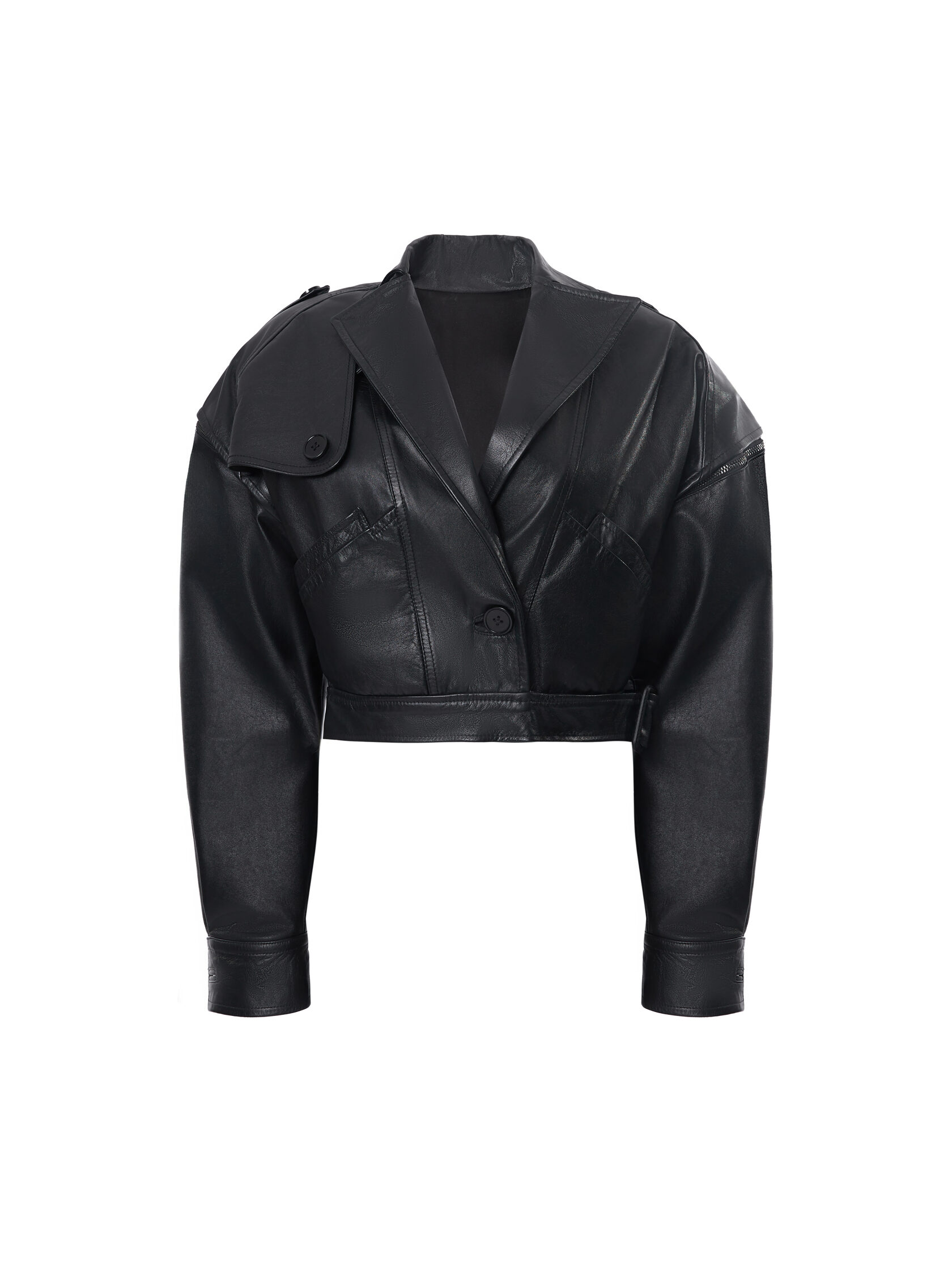 Leather jacket transformer - фото 2