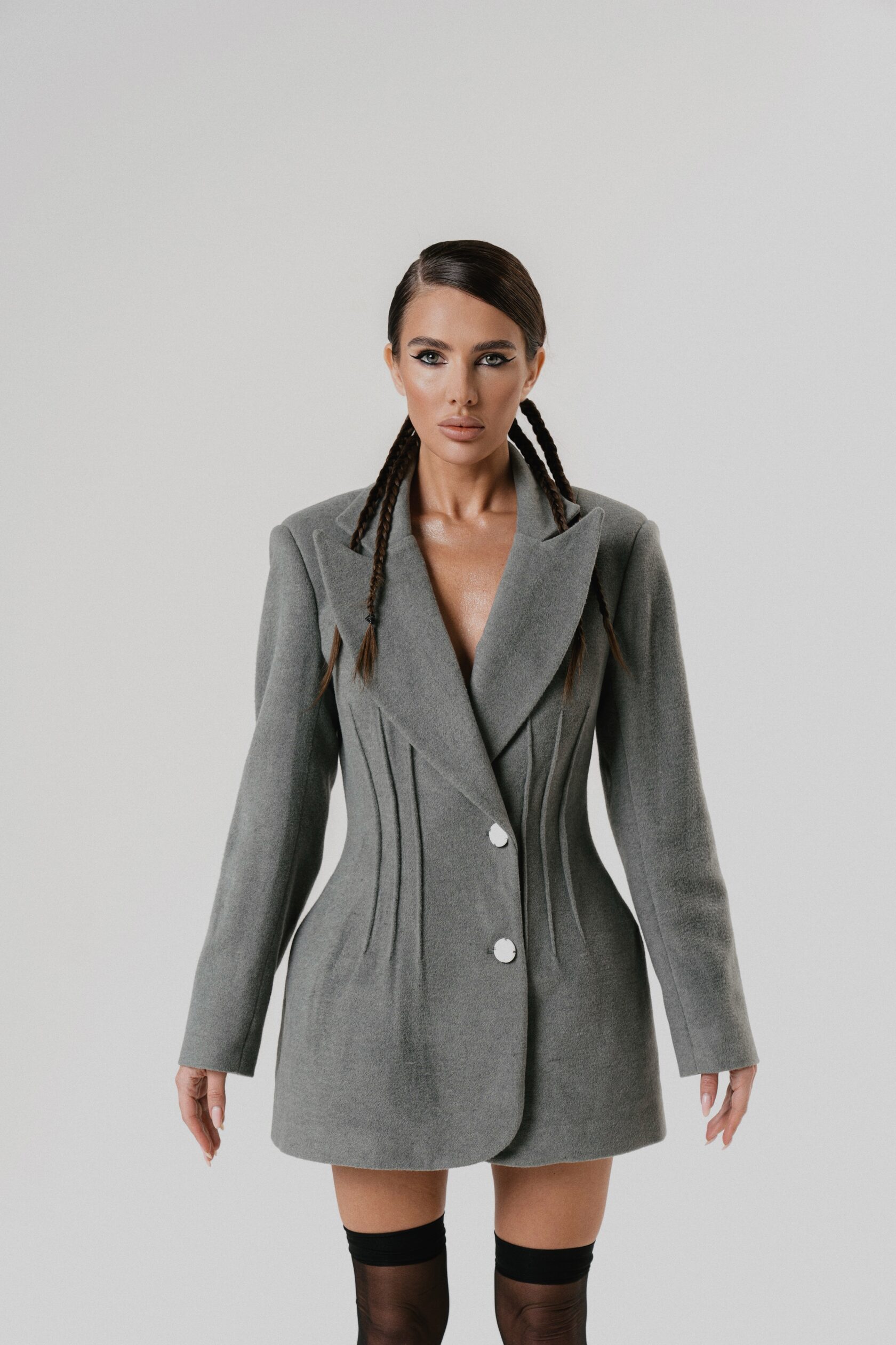Relief jacket gray — Annavol