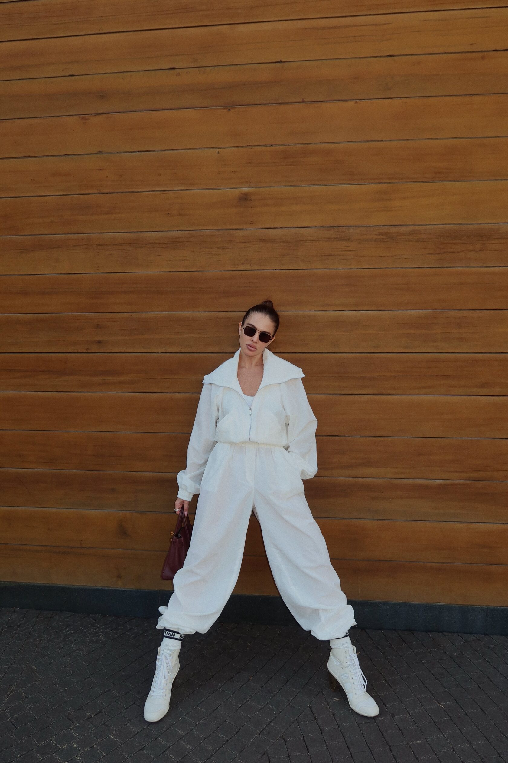 Sport chic suit white — Annavol