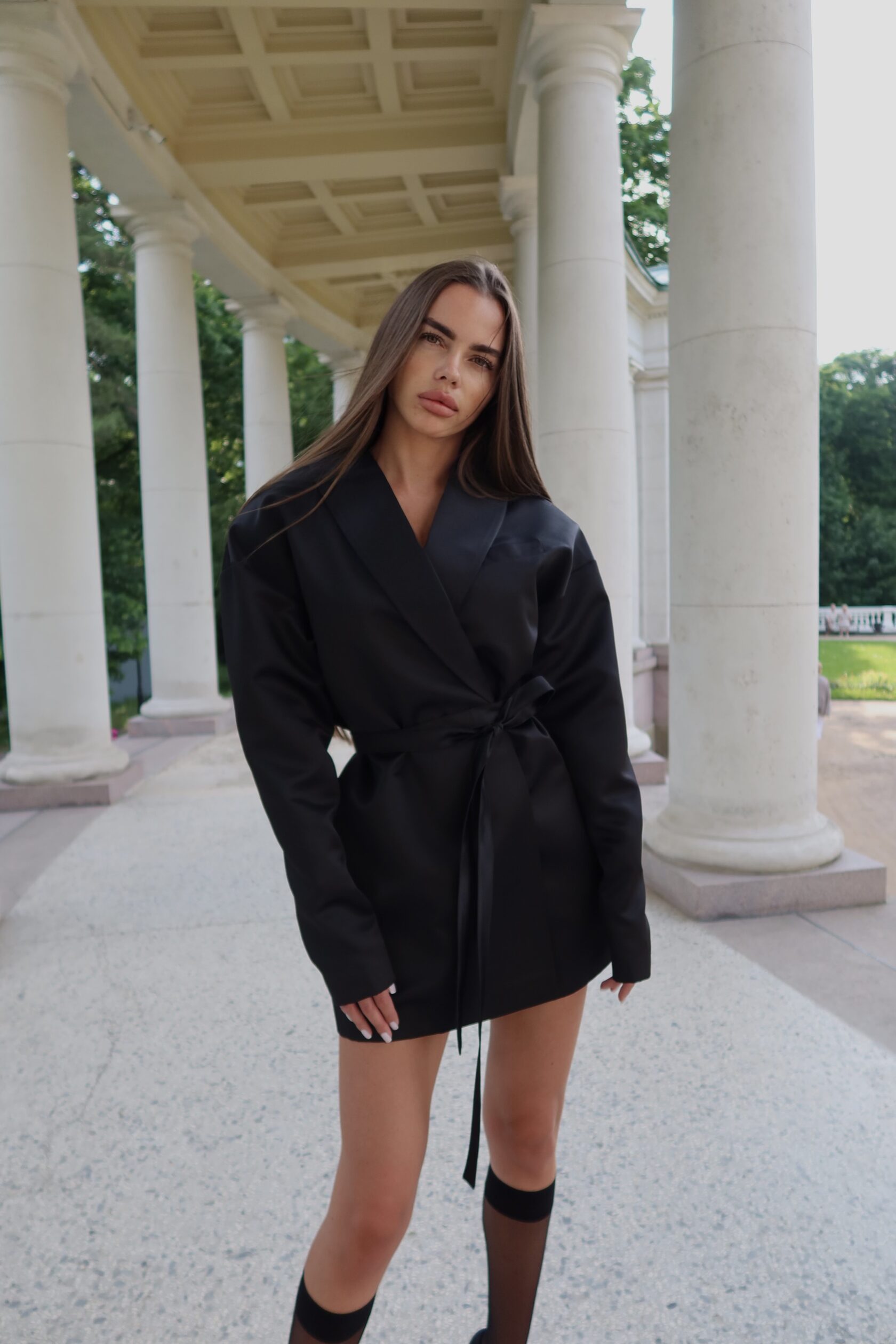 Gq dress short black — Annavol
