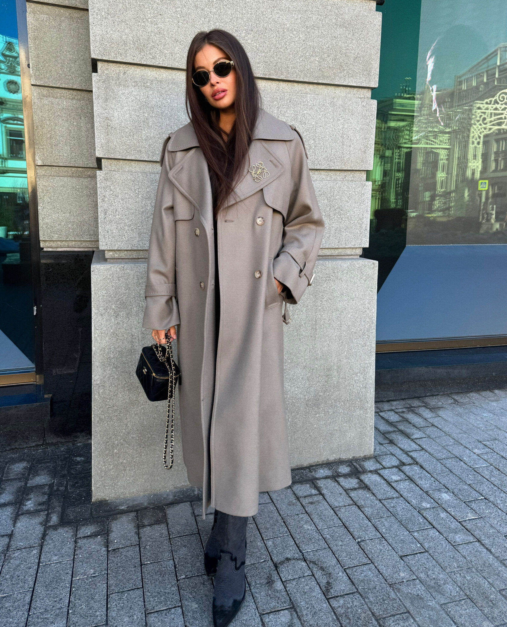 Тренч из костюмной шерсти — Umyarova