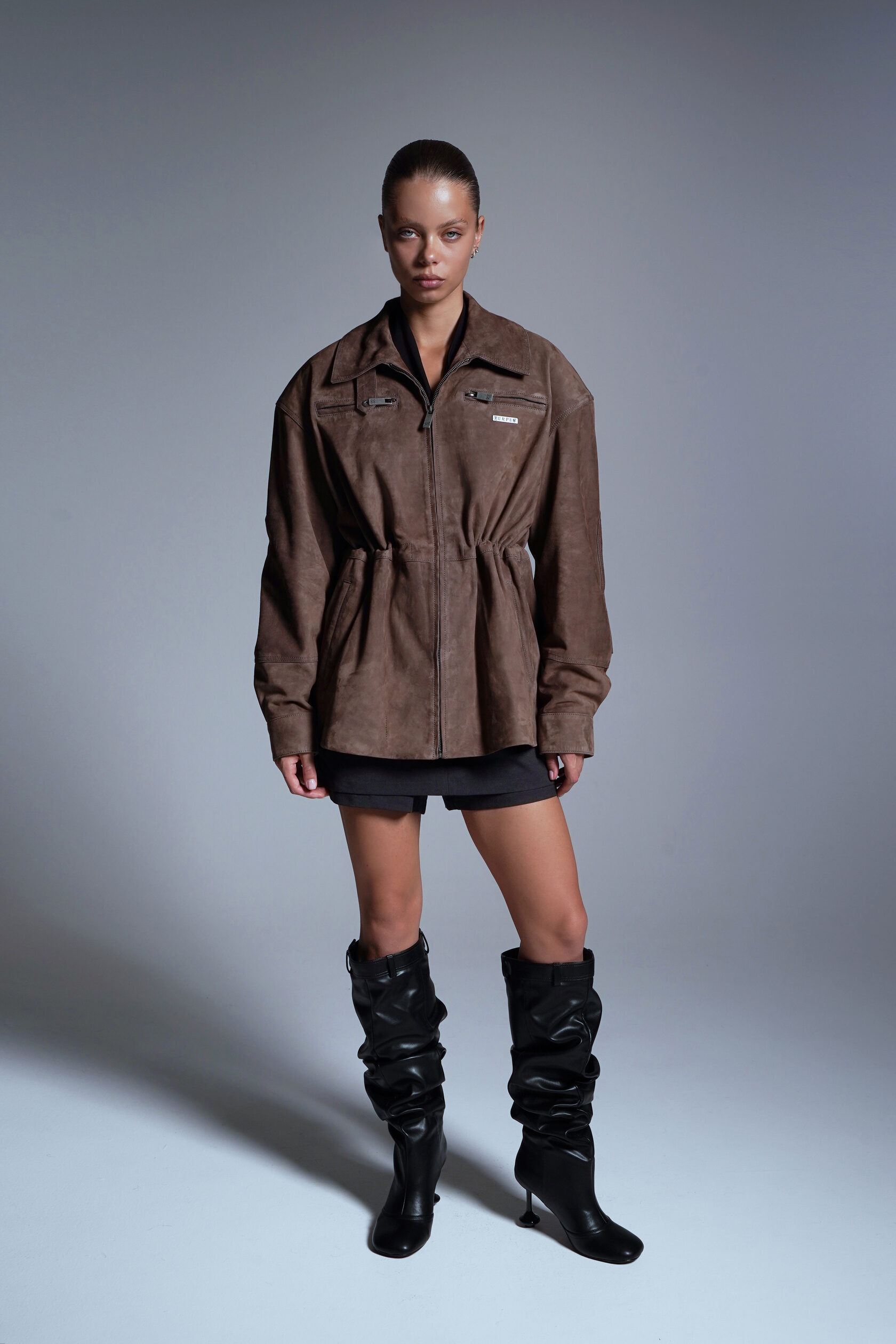 Куртка PARKA BROWN — Purpur