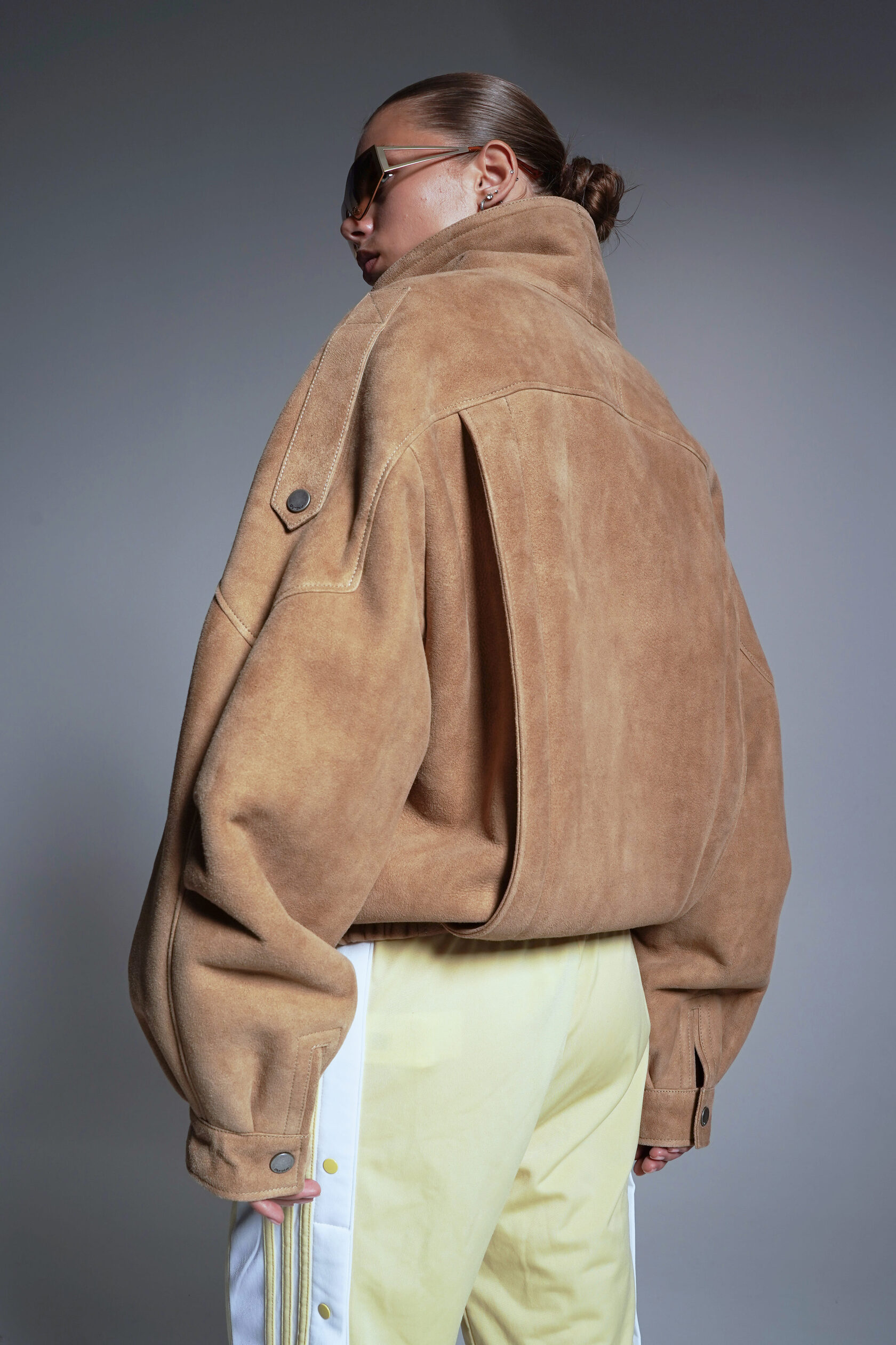 Дубленка BOMBER CAMEL - фото 2