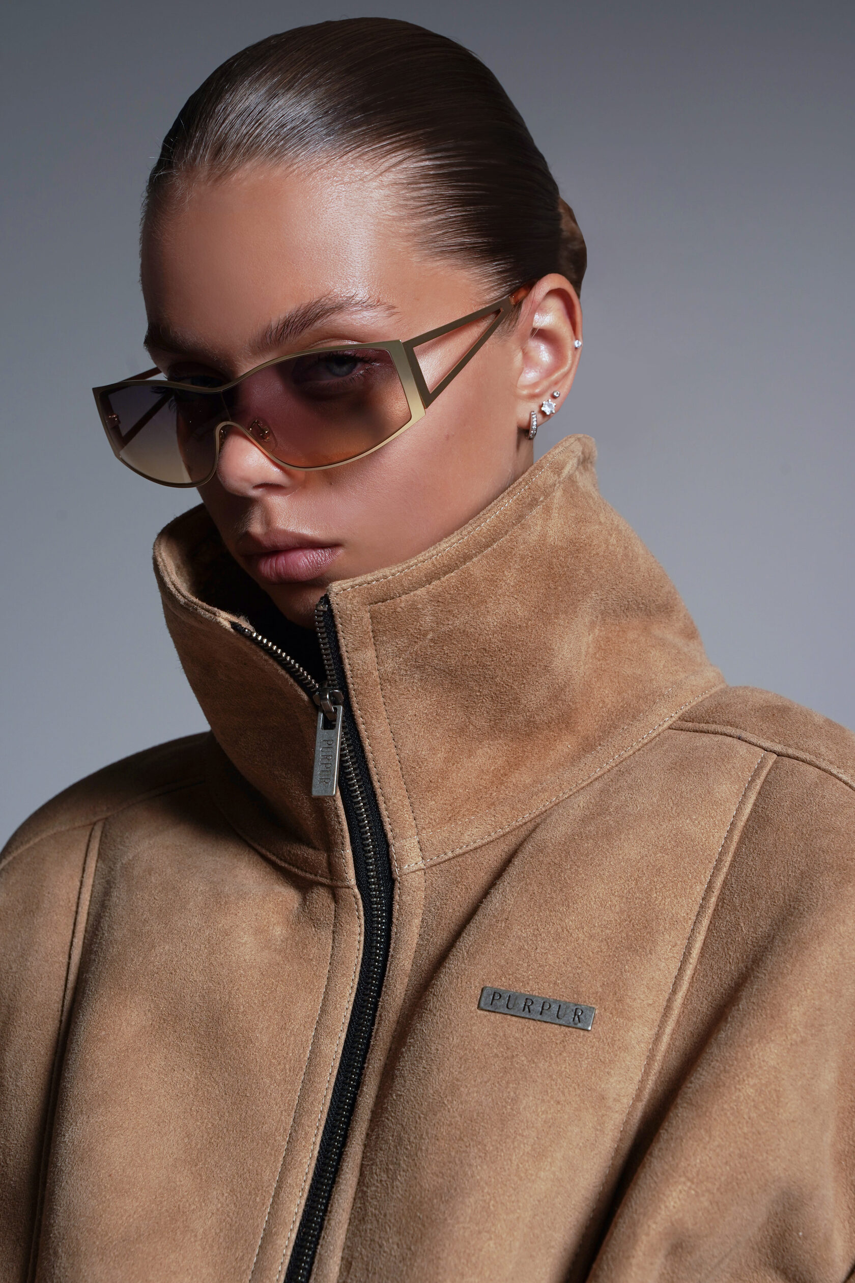 Дубленка BOMBER CAMEL - фото 3