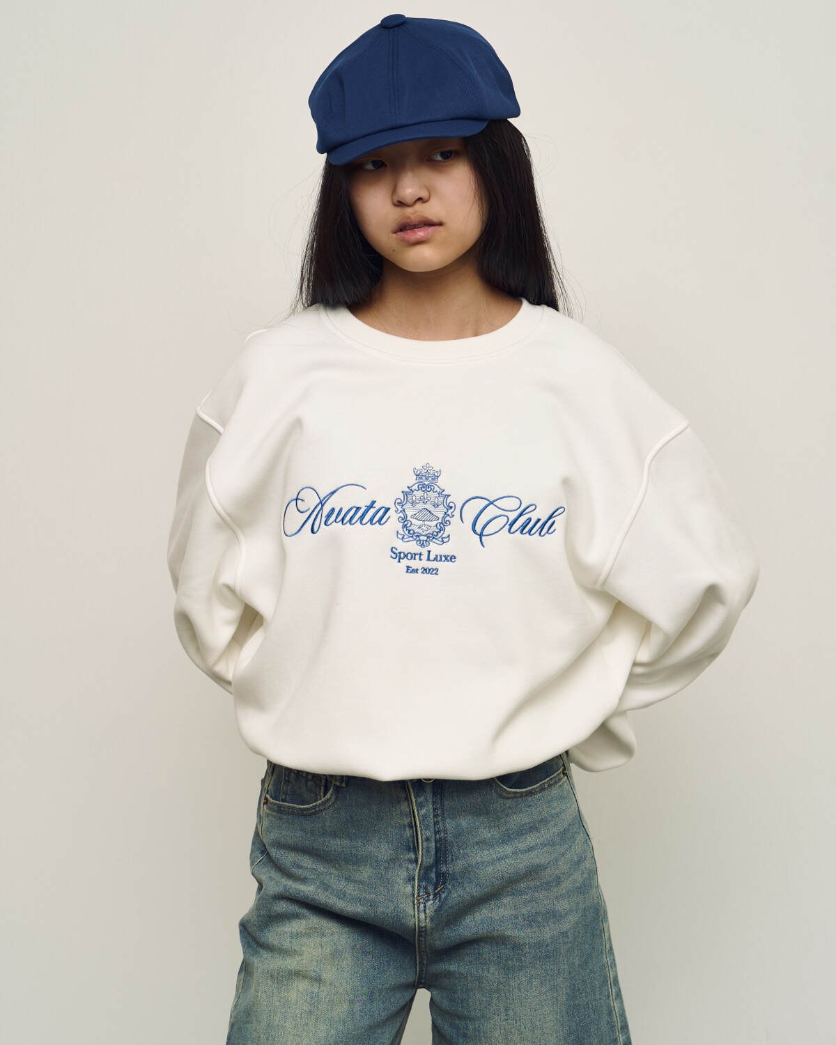 Детский свитшот Sport Luxe Milk - фото 2