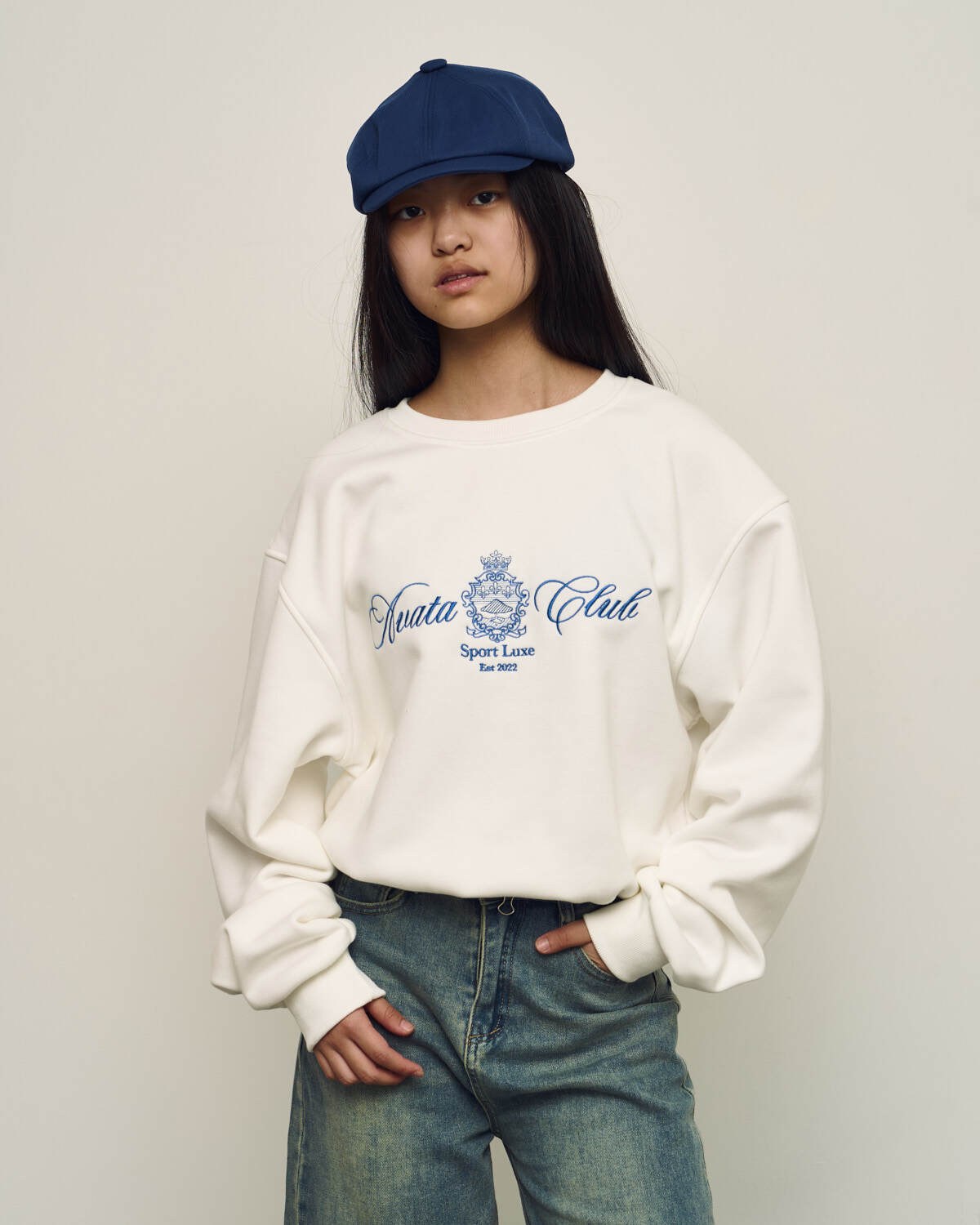 Детский свитшот Sport Luxe Milk - фото 3
