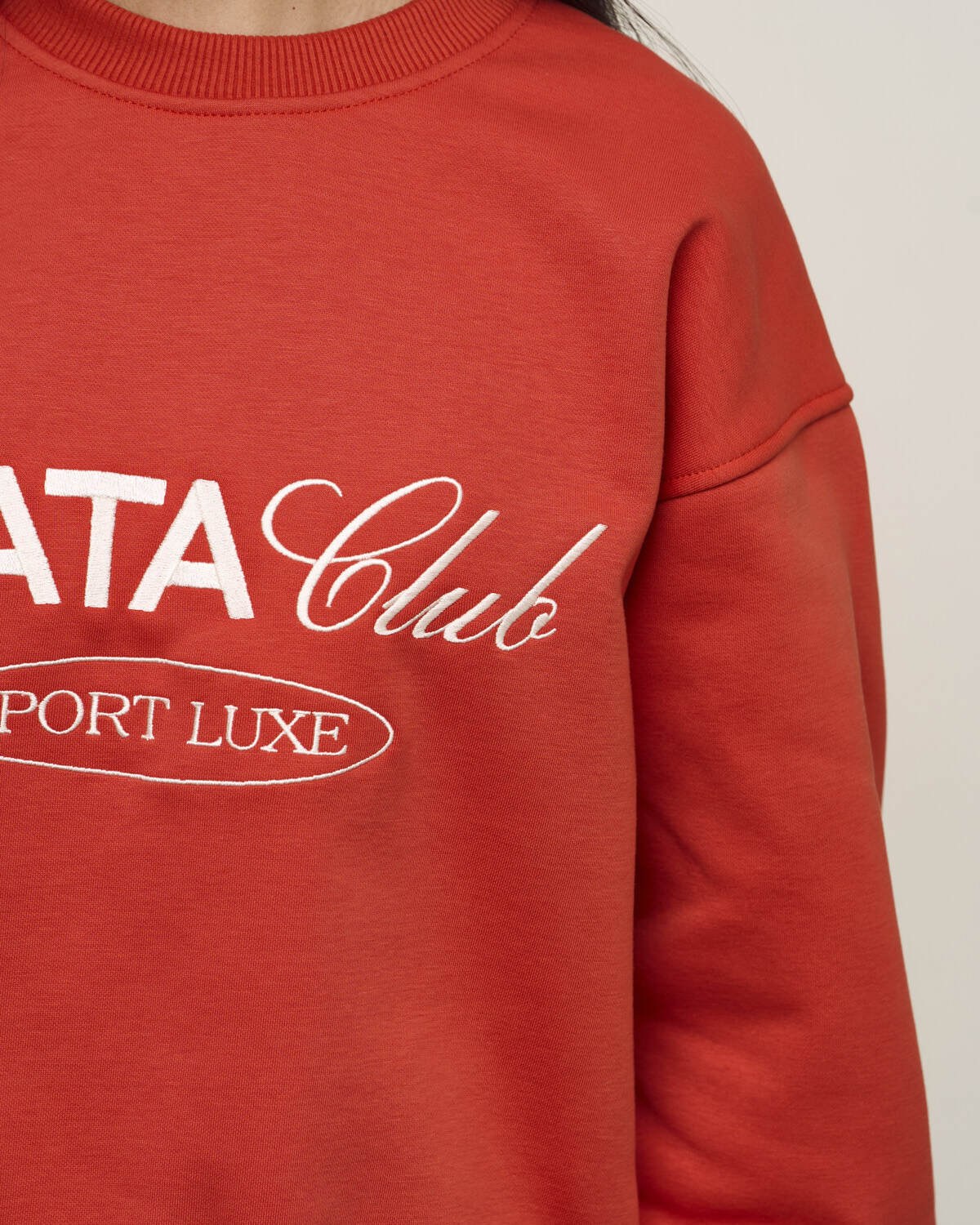 Детский свитшот Sport Luxe Terracotta - фото 3
