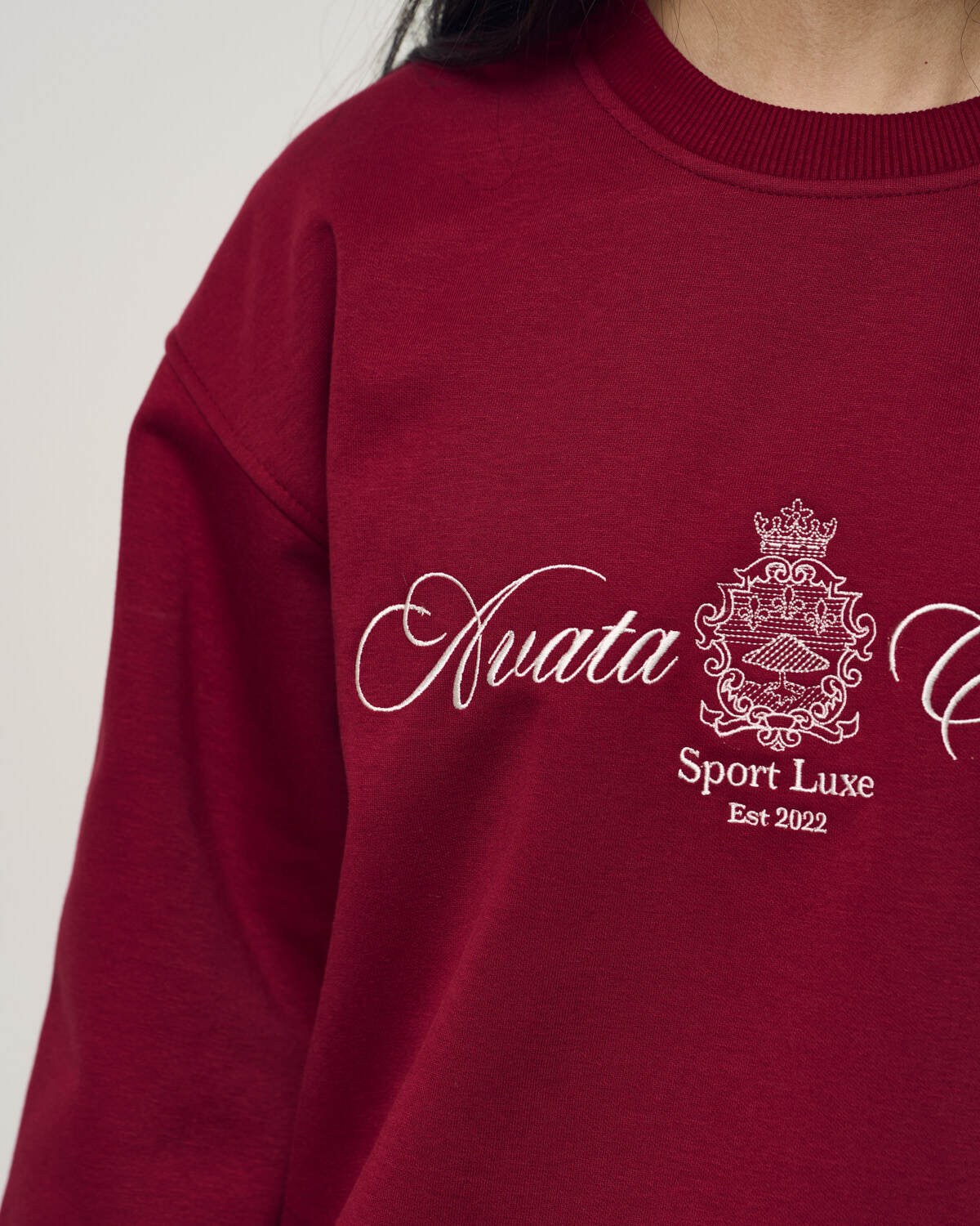 Детский свитшот Sport Luxe Berry - фото 3