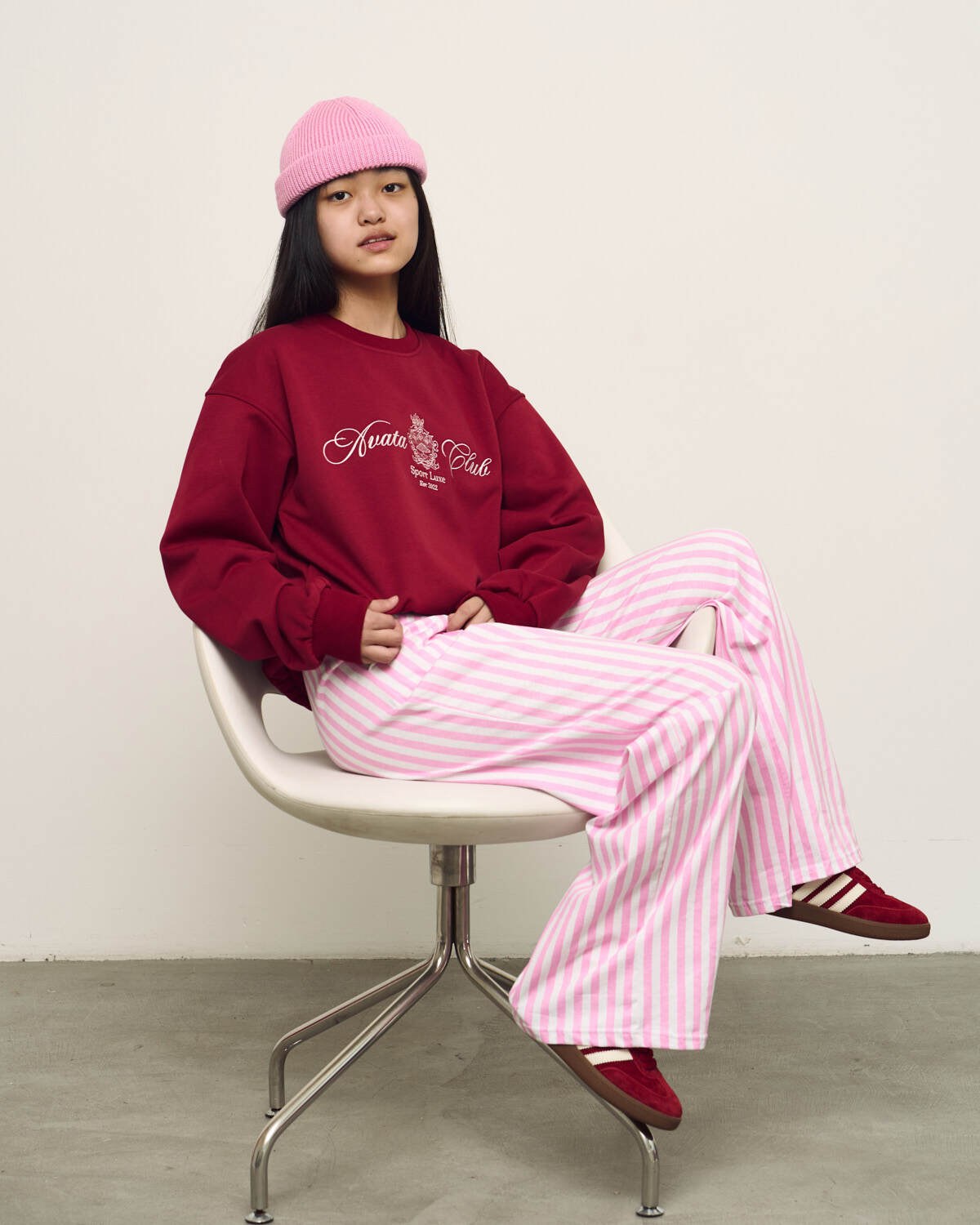 Детский свитшот Sport Luxe Berry - фото 6