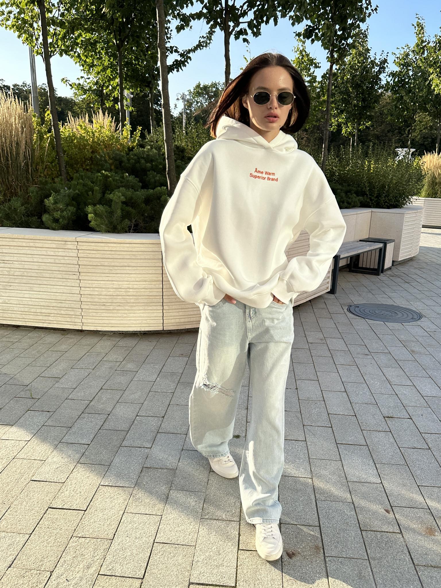 Худи „Base” в цвете Warm White — Ame Warm