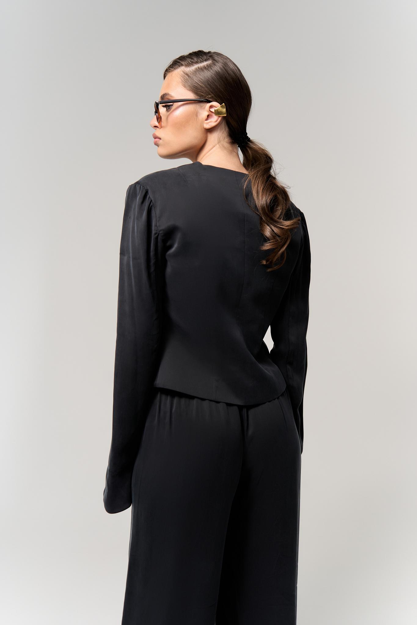 Жакет-блуза Office siren black - фото 3