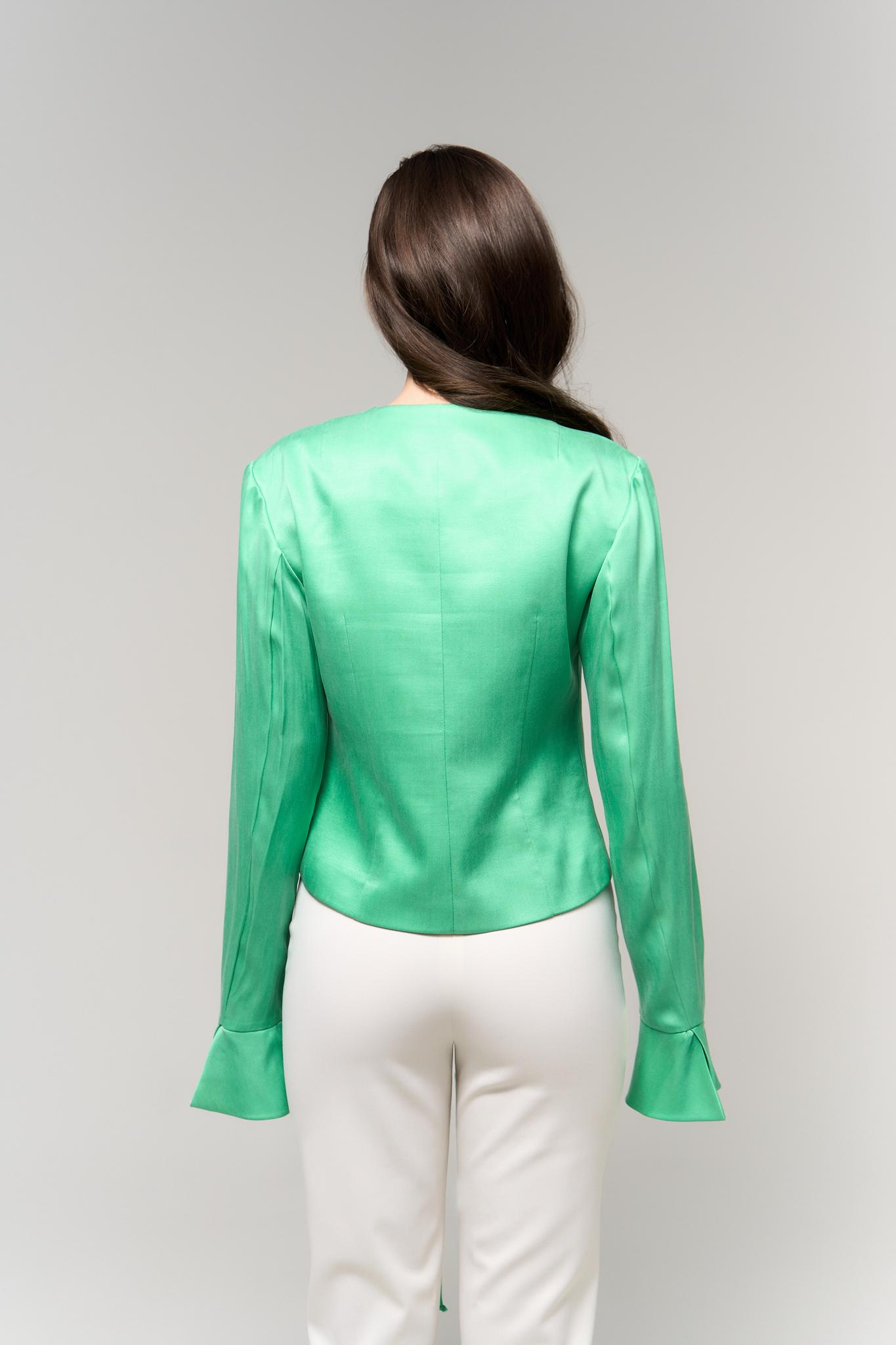 Жакет-блуза Office siren green - фото 2