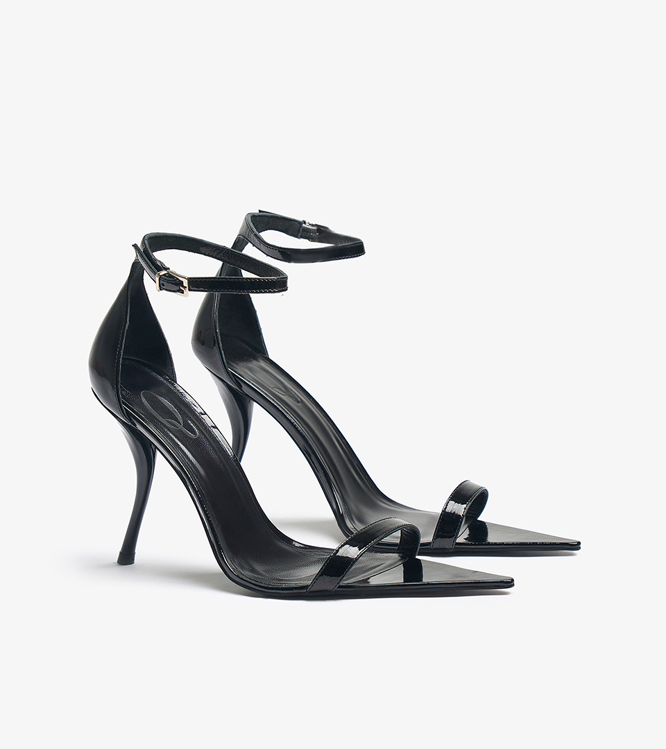 Босоножки мерил черный лак - фото 2
