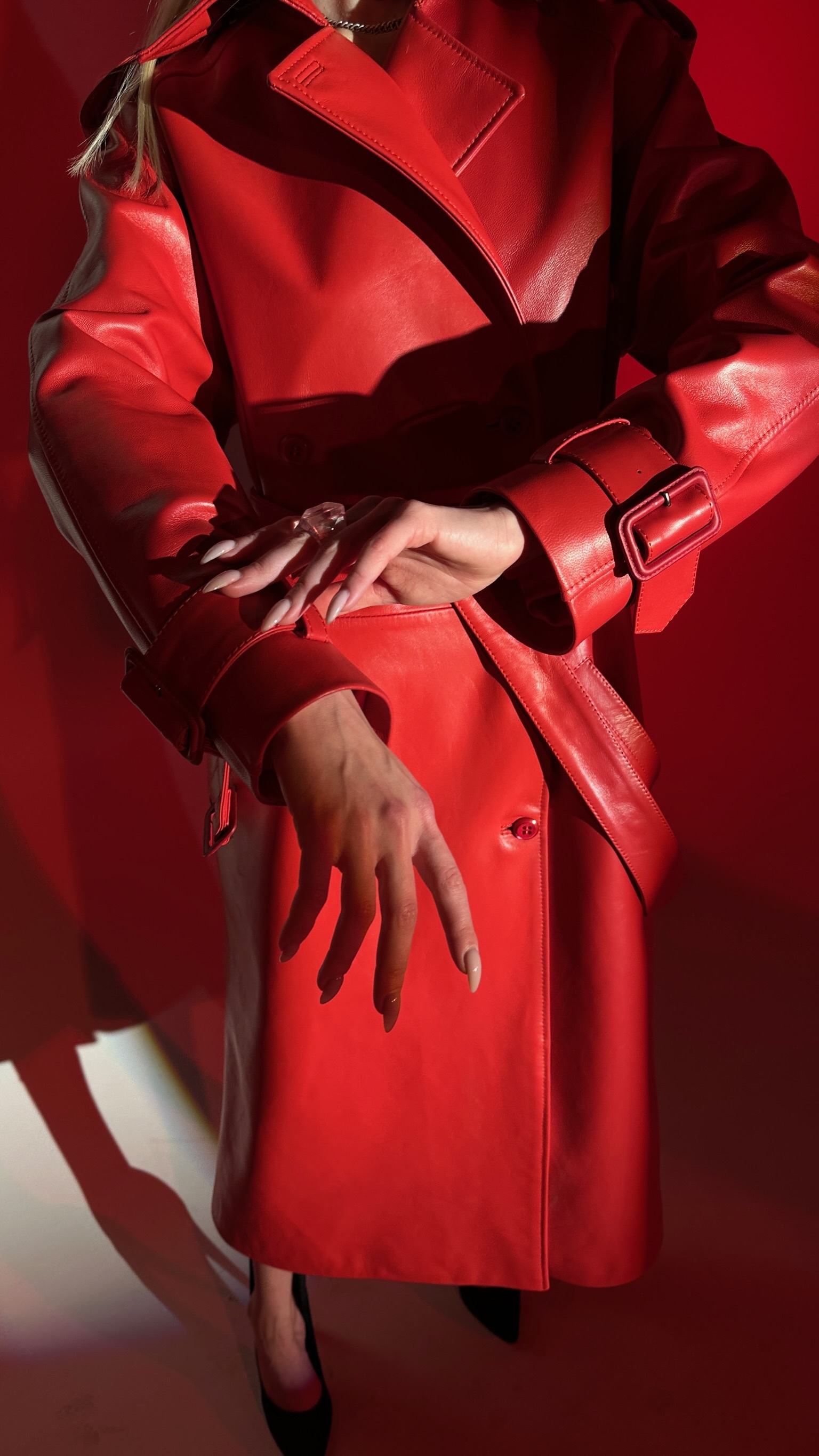 Классический тренч Oversize длина Maxi - фото 4
