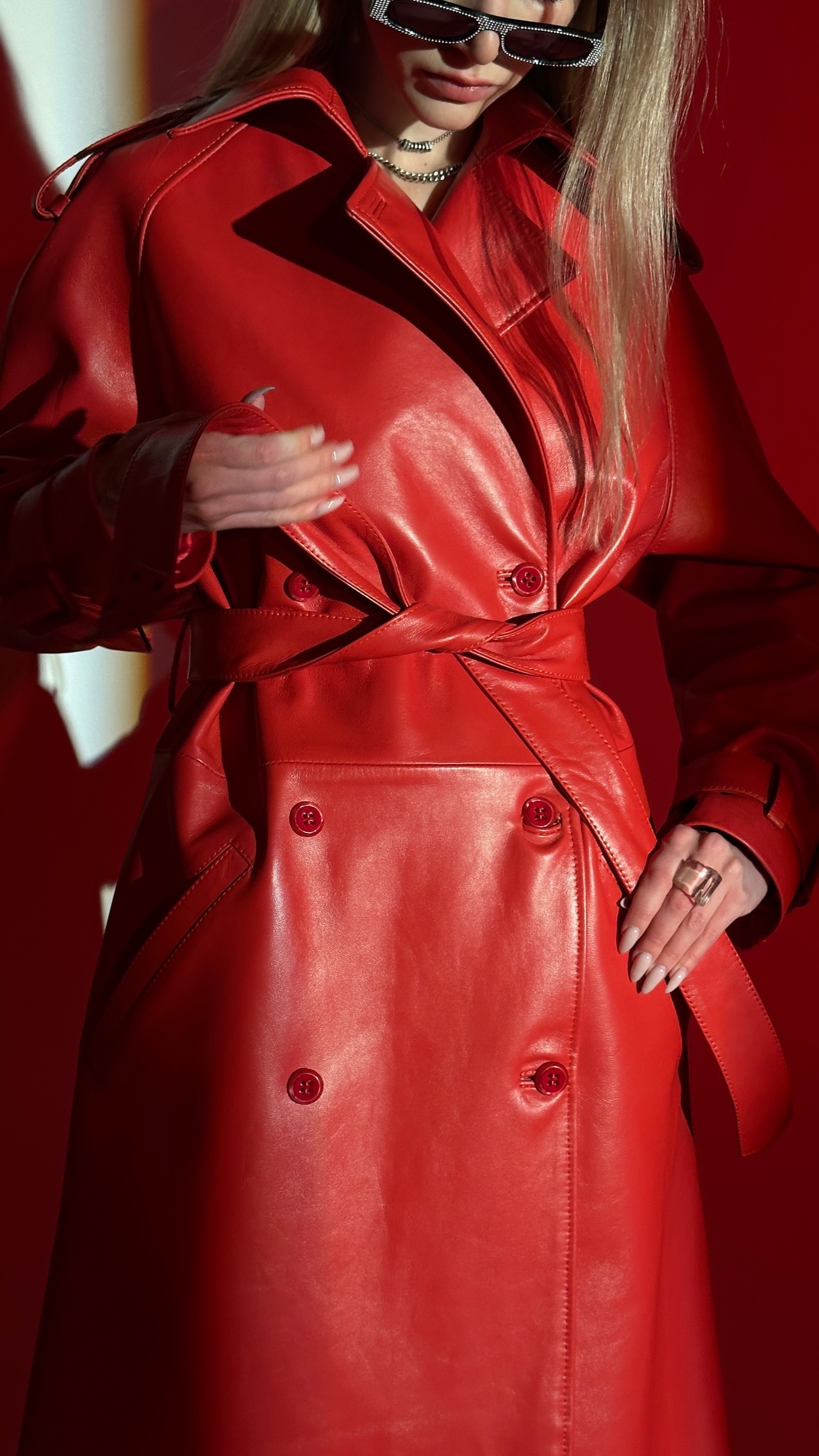 Классический тренч Oversize длина Maxi - фото 6