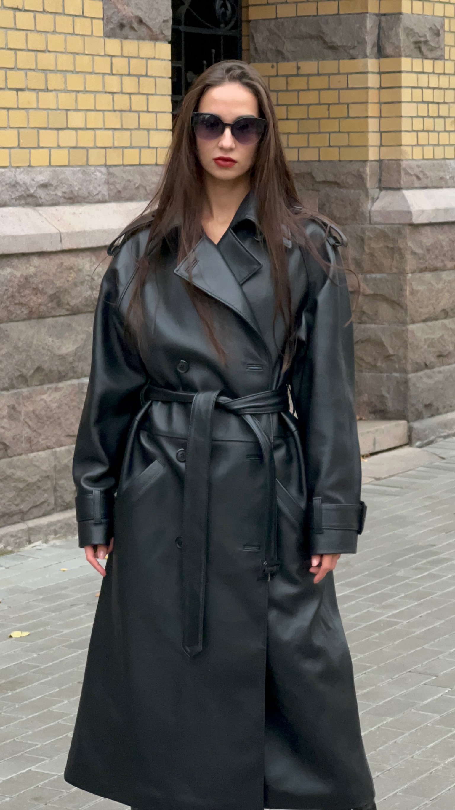 Классический тренч Oversize длина Maxi — Vel