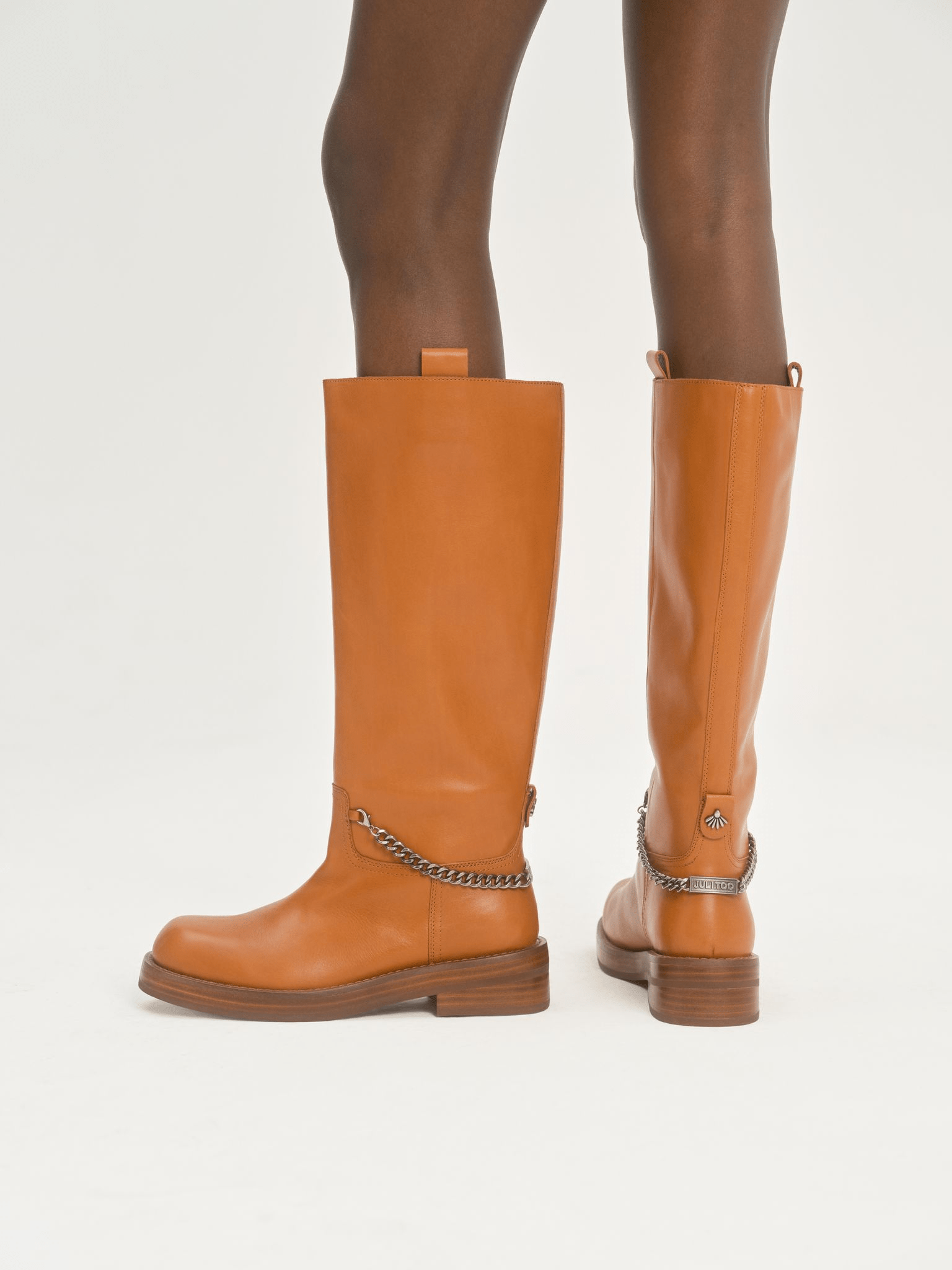 Сапоги Bridget Knee Boots Caramel - фото 5