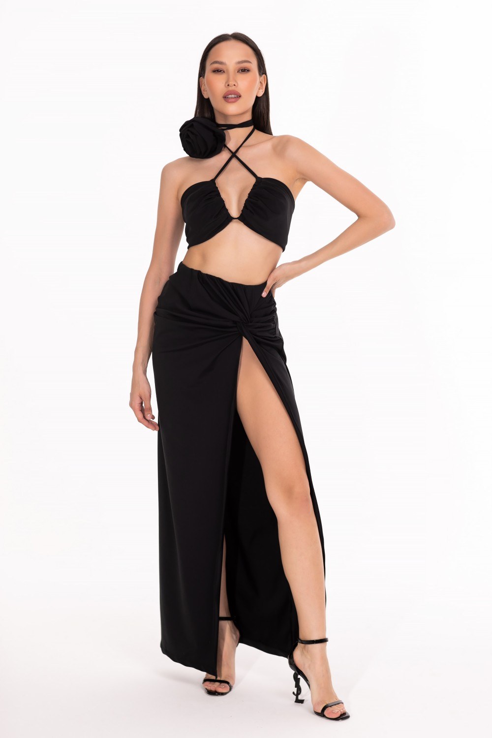 Жакет укороченный коричневый — DL Dress