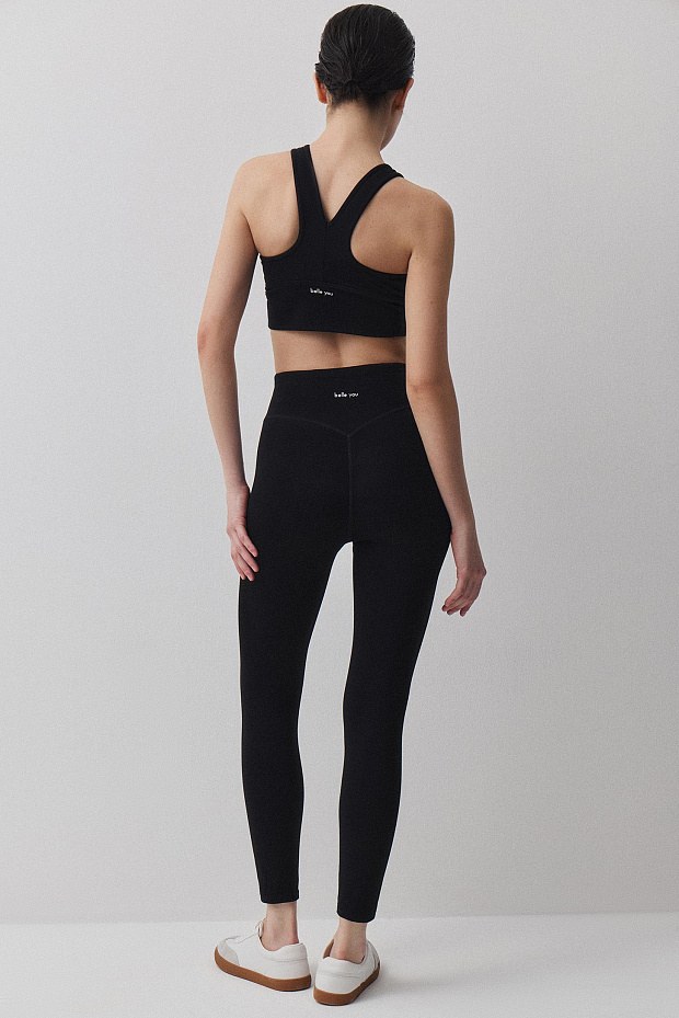 Легинсы из микрофибры Базовый спортивный гардероб - фото 2
