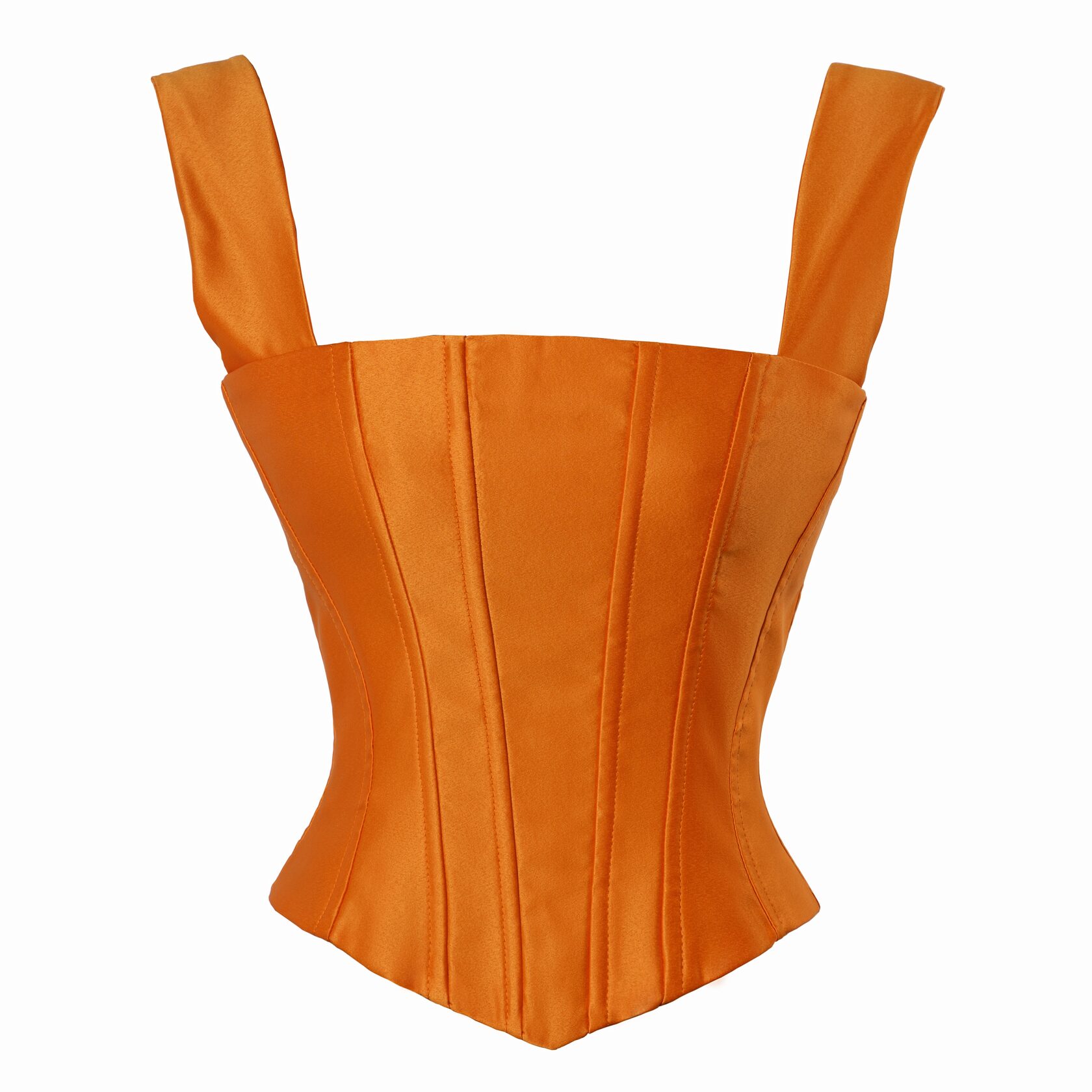 Корсет-майка "МОНИКА" оранжевый — Atelier Kima