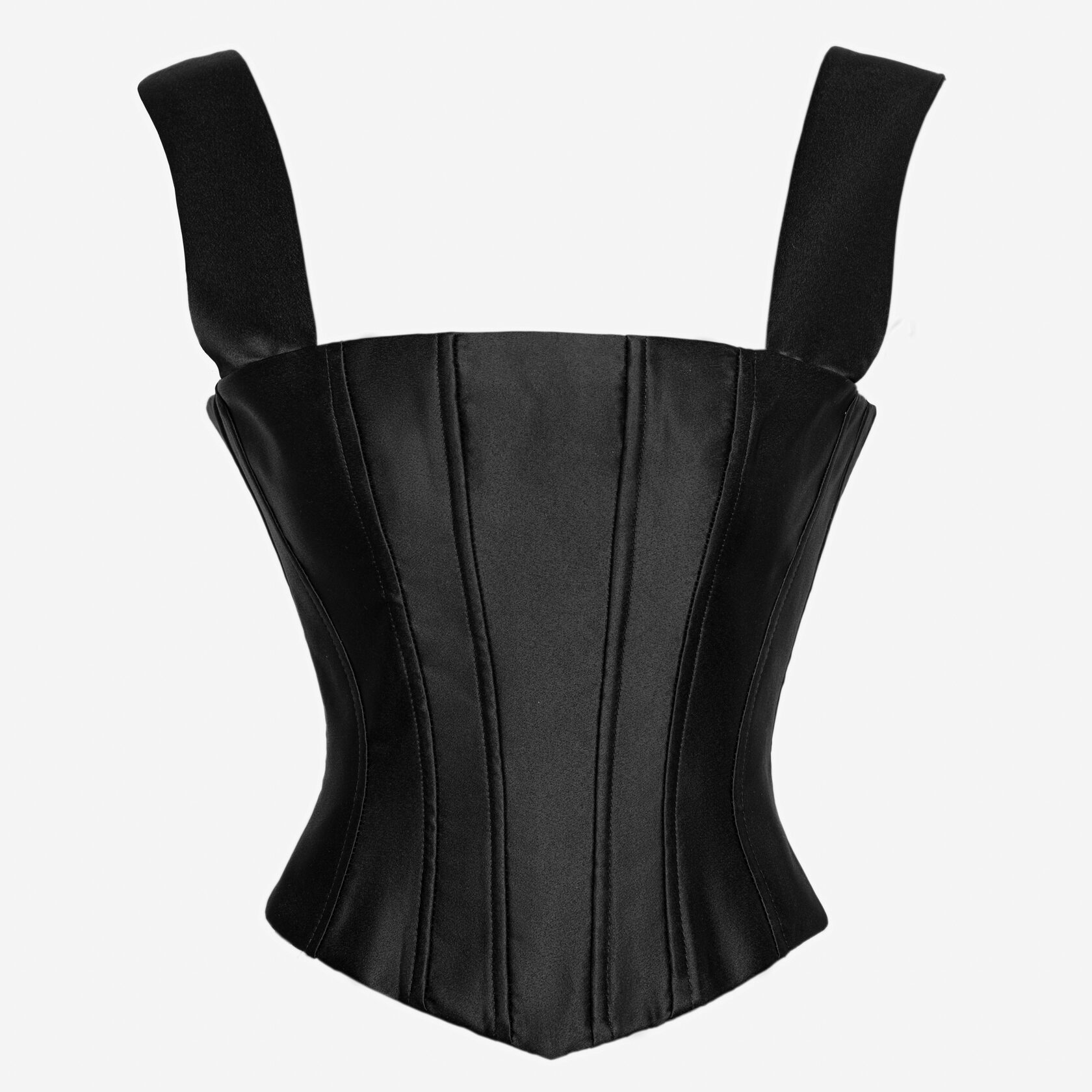 Корсет-майка "МОНИКА" черный — Atelier Kima