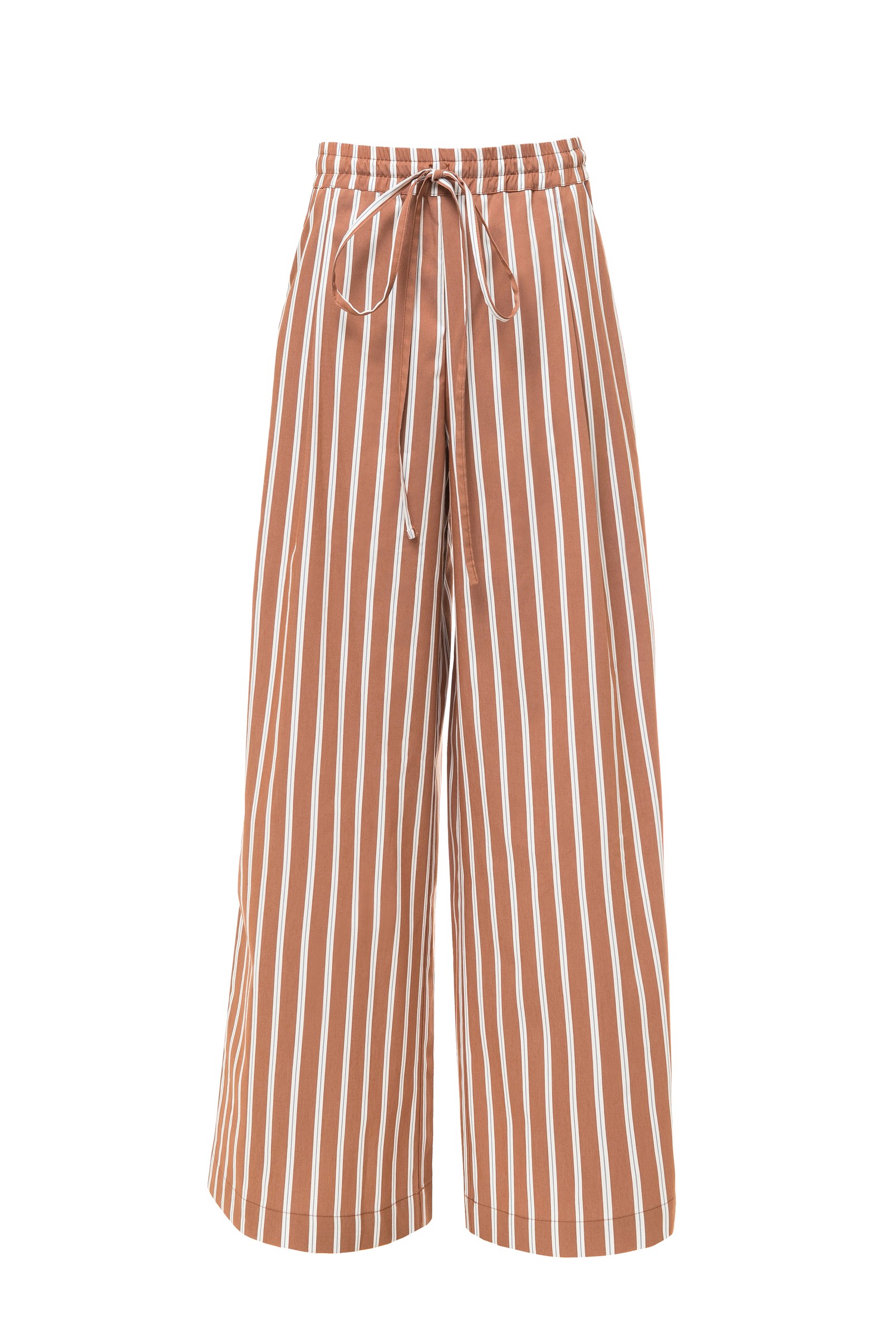 “Relaxed cotton” Брюки в пижамном стиле с кантом. (xs-s — BCLB