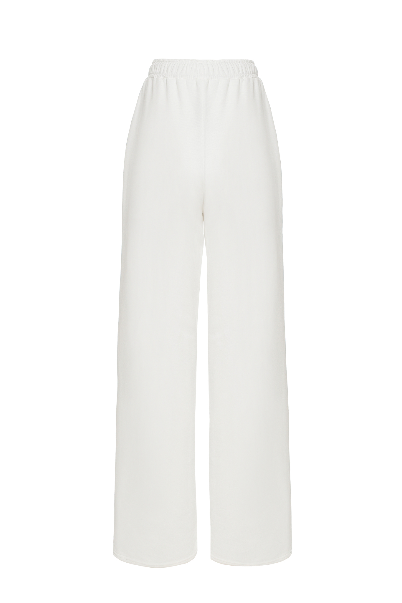«City vibe sweatpants» Брюки на кулисе. (xs-s / белый) - фото 2