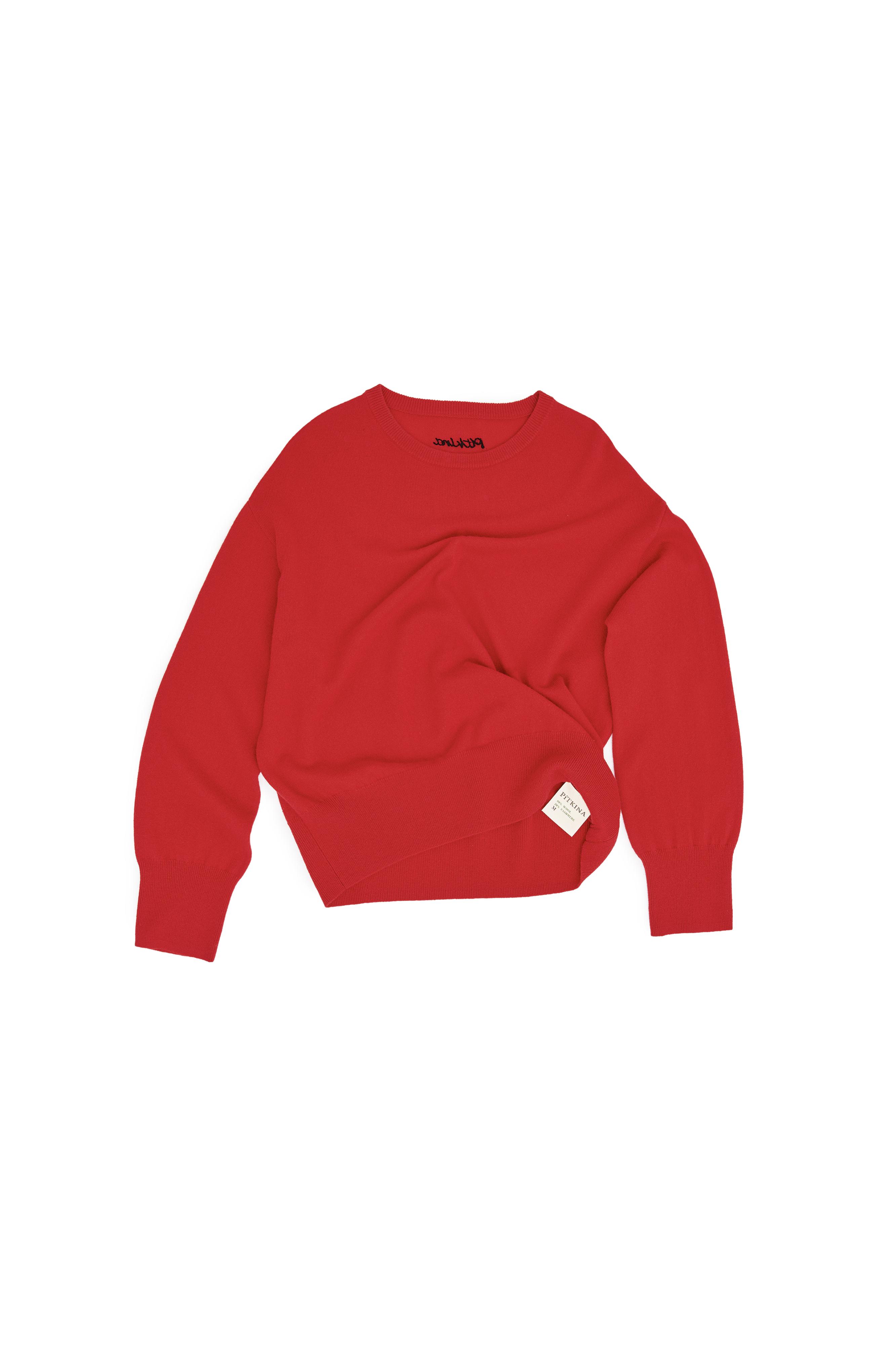 Джемпер Your Best Red Cashmere - Pitkina