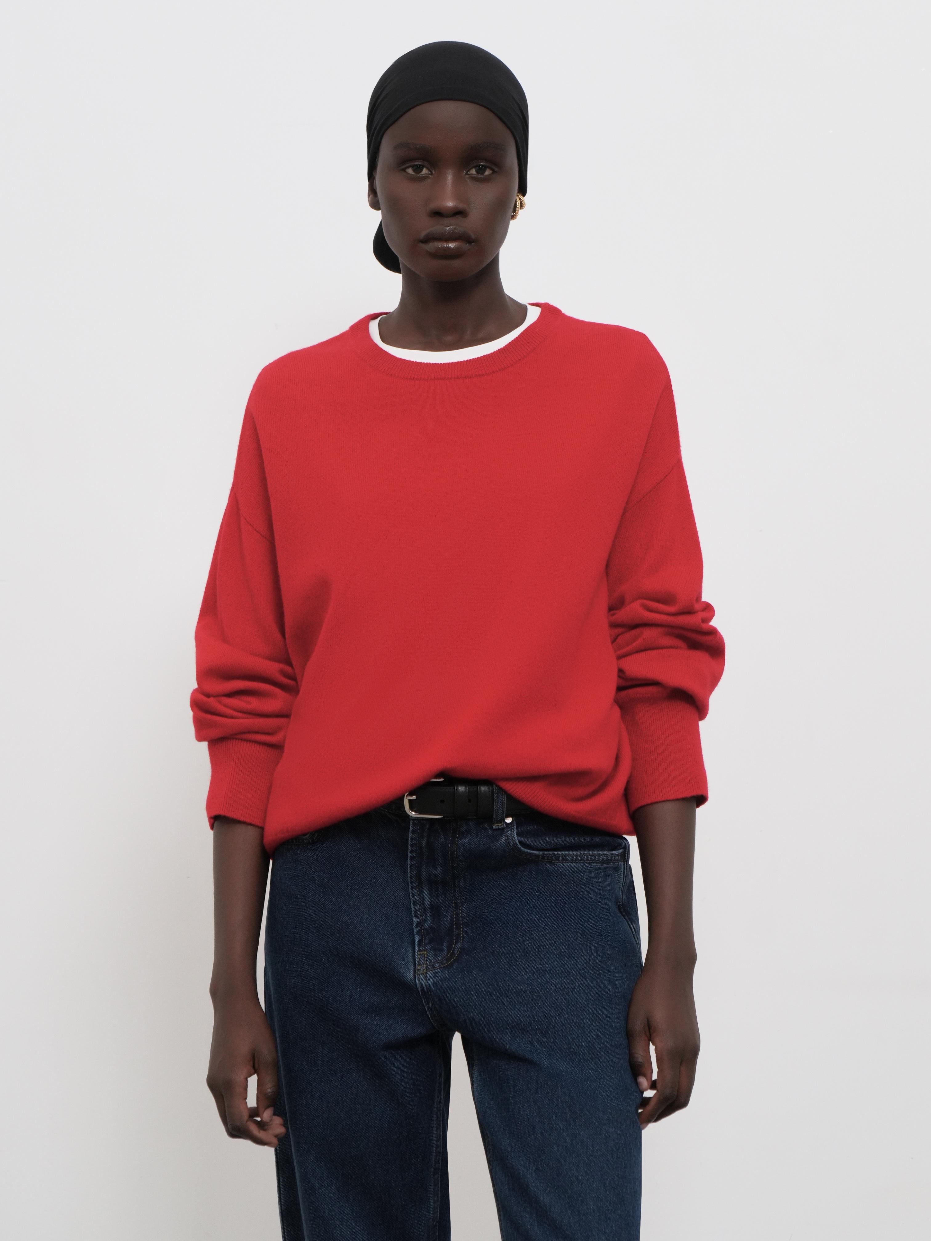 Джемпер Your Best Red Cashmere - фото 3