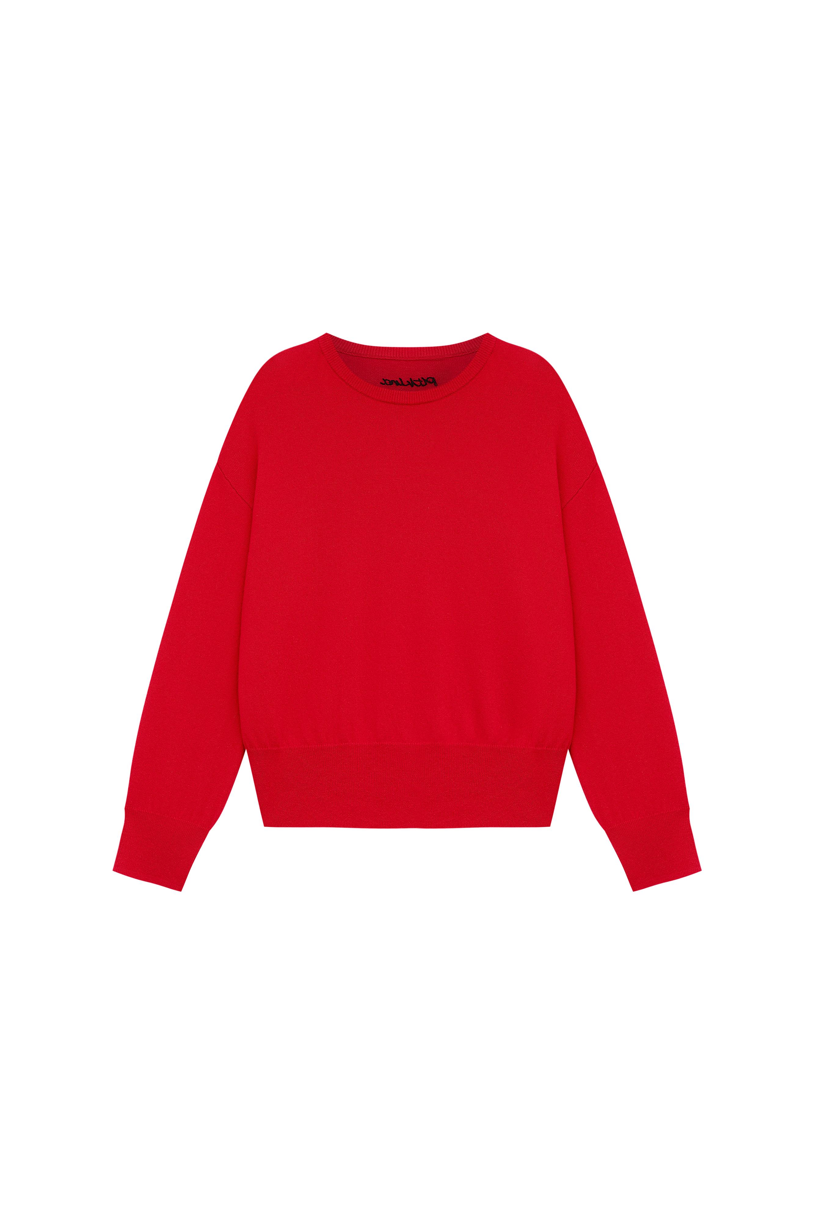 Джемпер Your Best Red Cashmere - фото 6